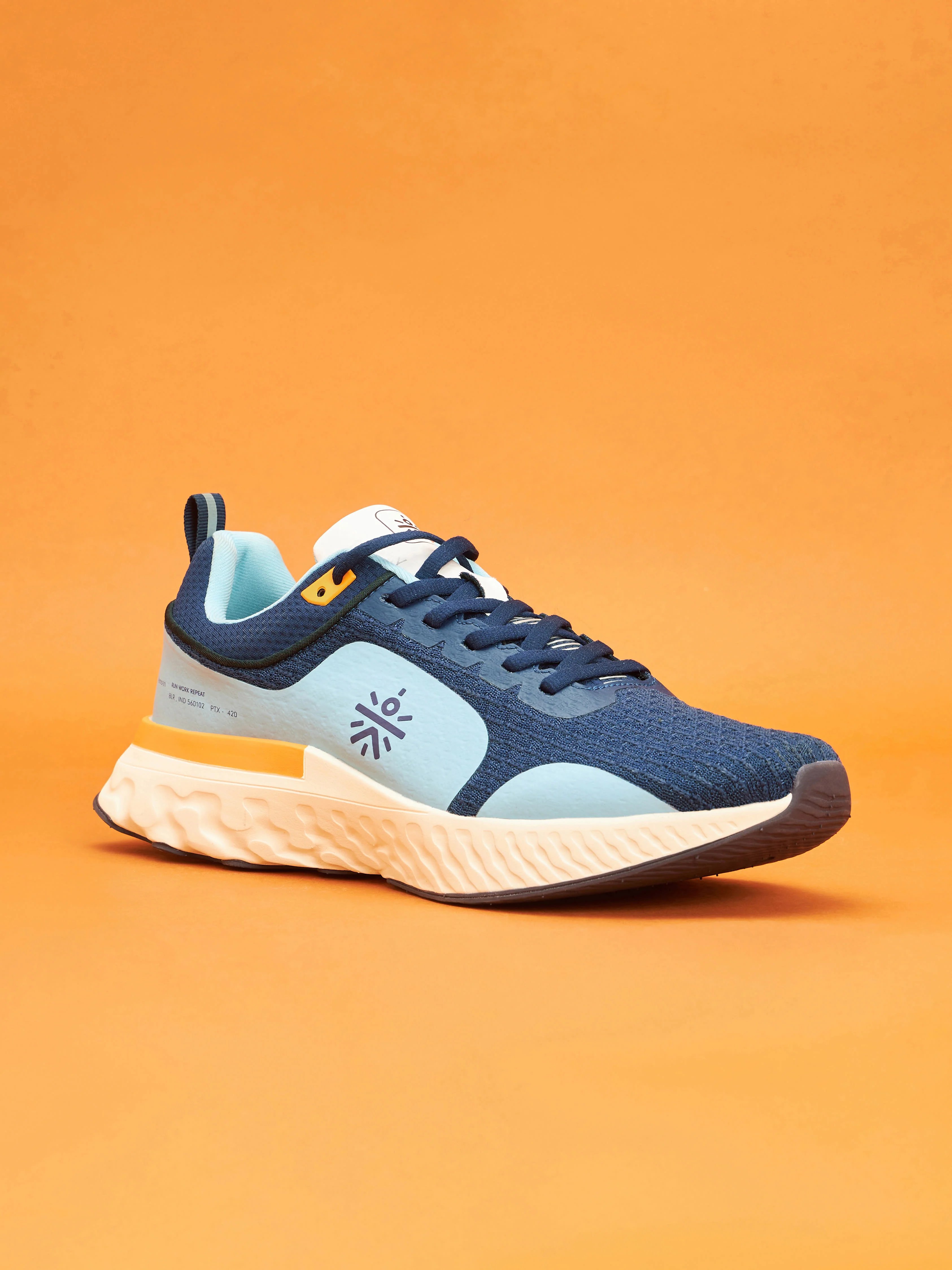 cult Versa Maze Men Running Shoes - Clay/Aqua - Image 7