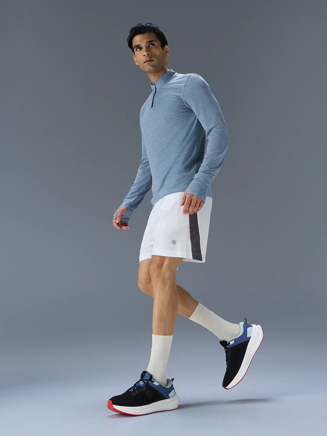 cult Versa Pulse Men Running Shoes - Black/Blue - Image 2