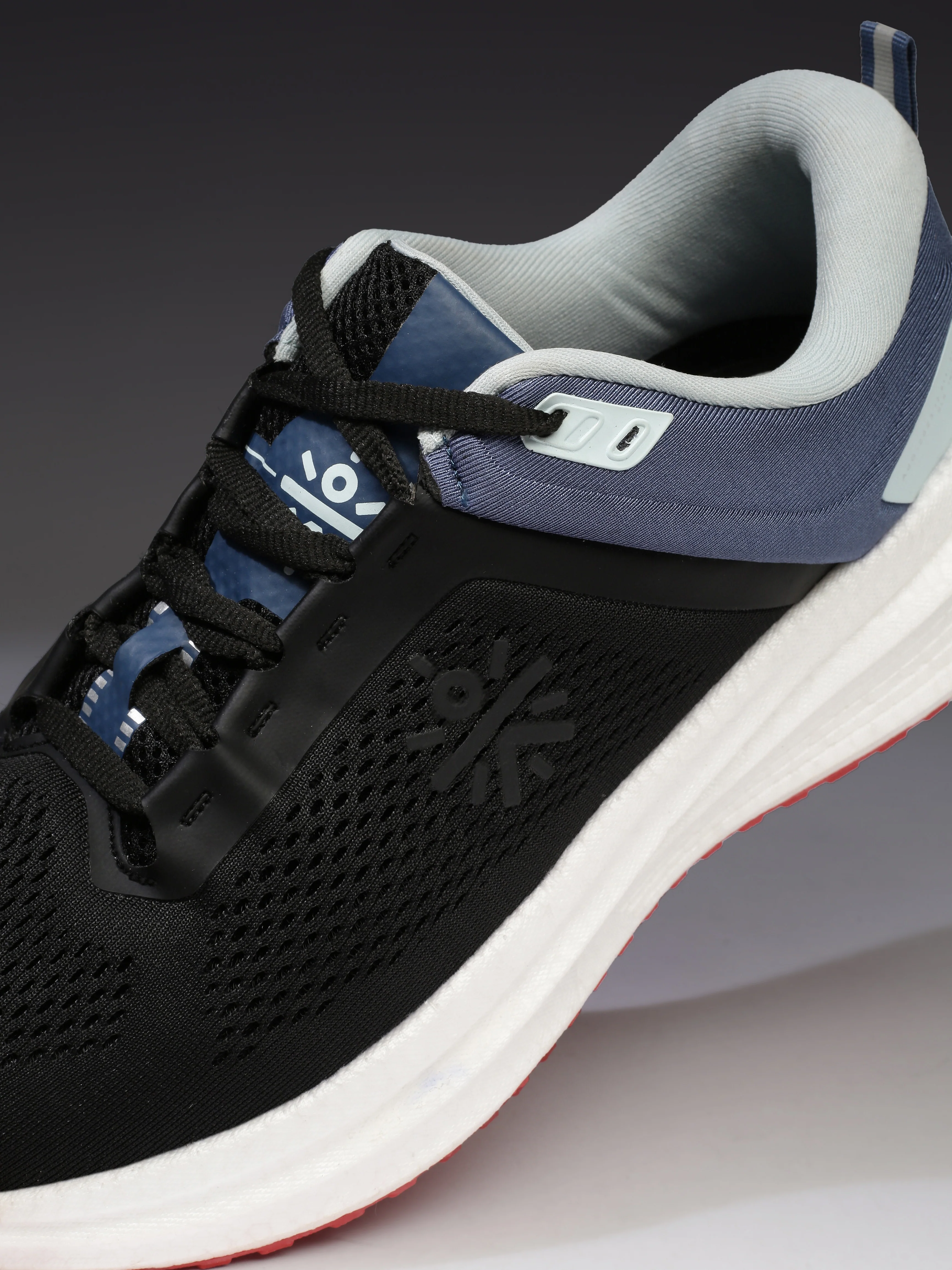 cult Versa Pulse Men Running Shoes - Black/Blue - Image 8
