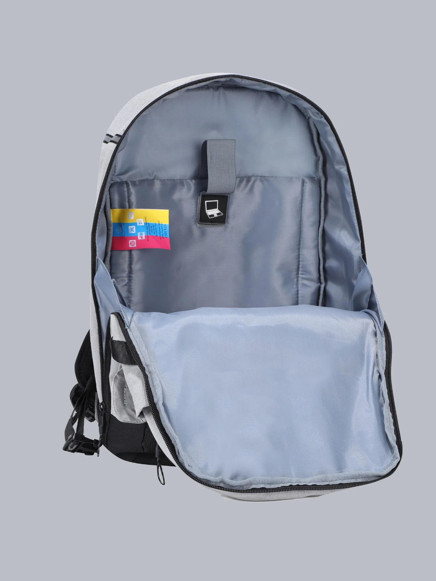 Vital 247 Grey Backpack - Image 4