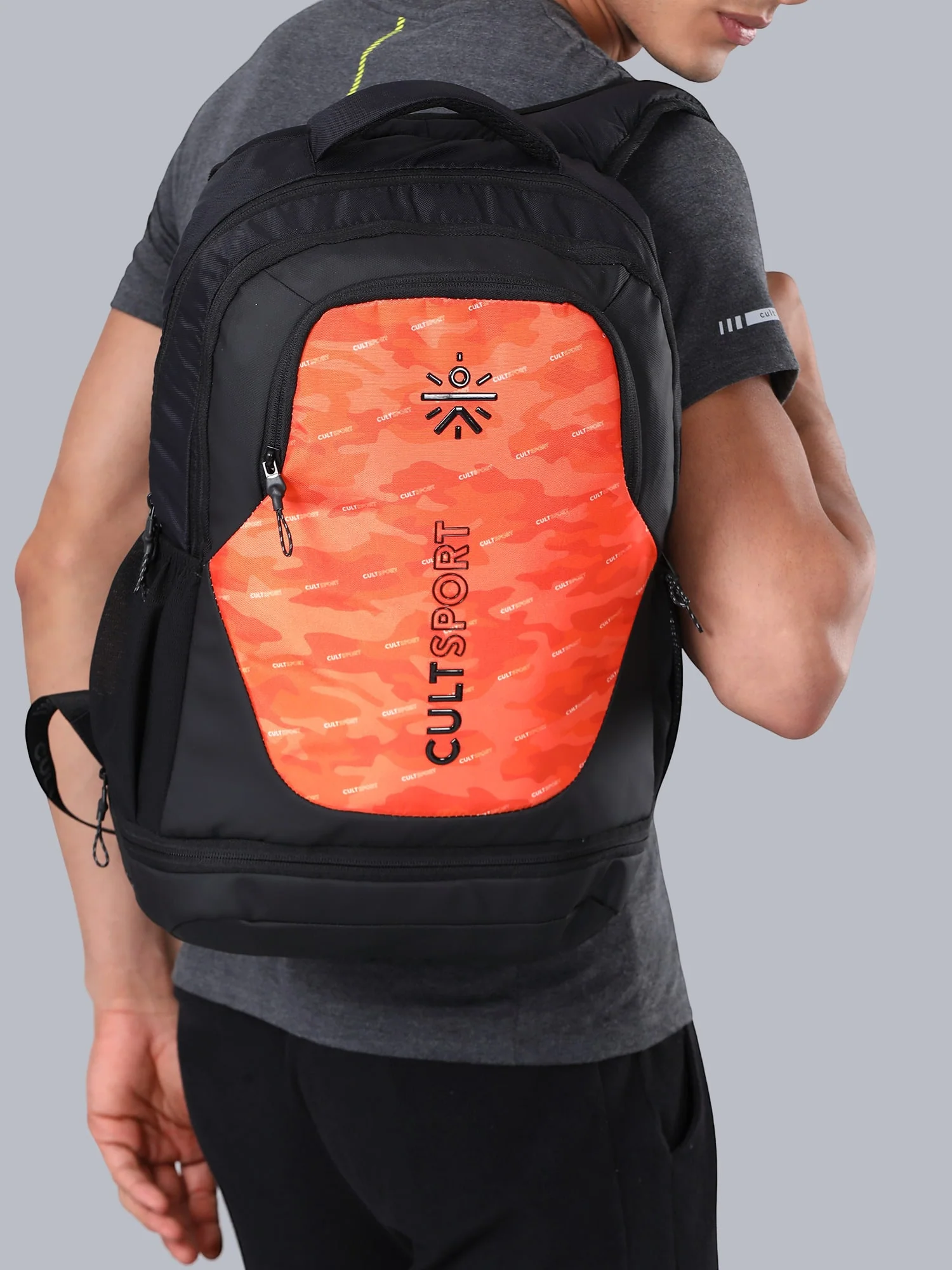 Vital Prism Orange Backpack - Image 9