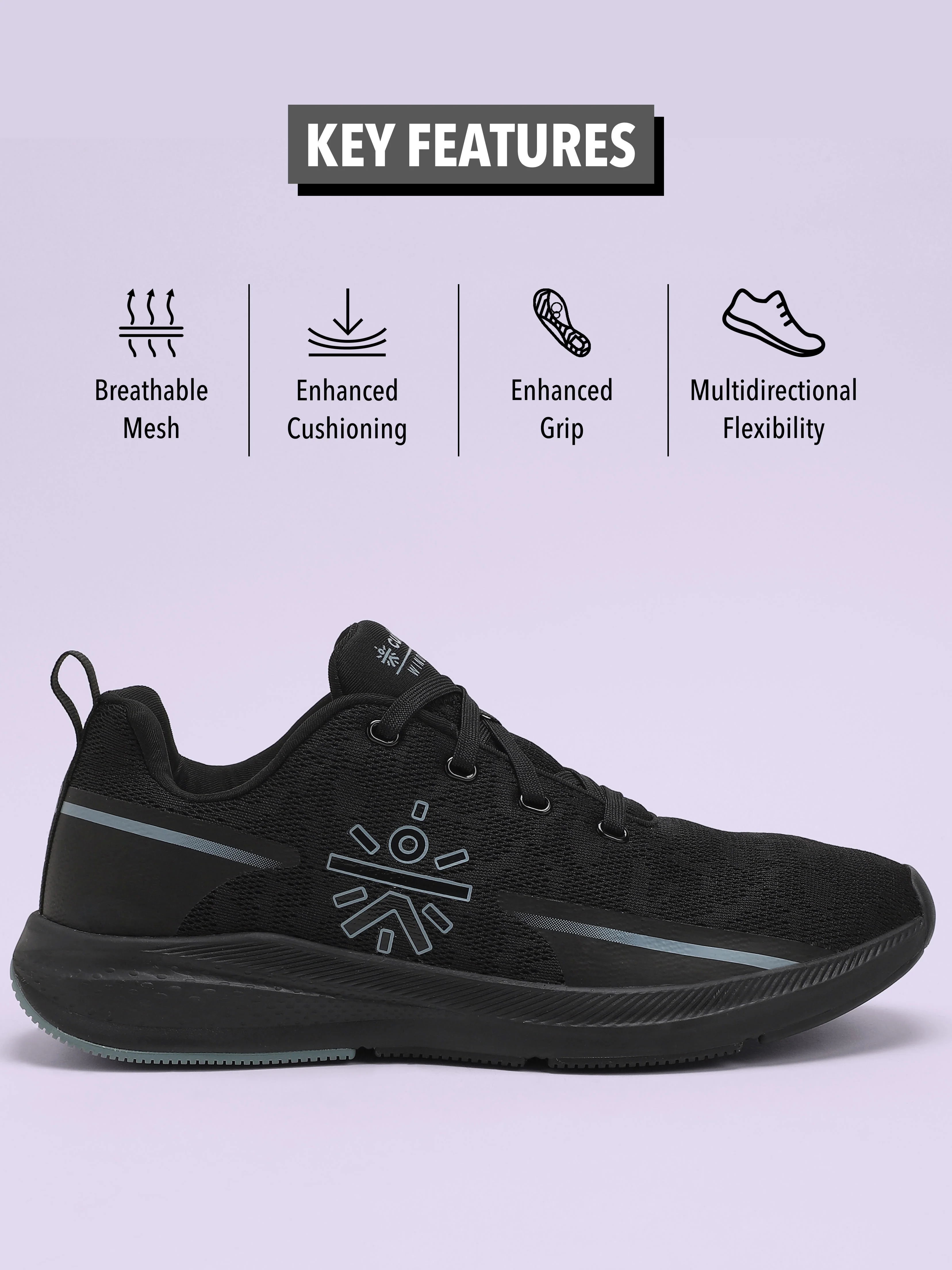 cult Windblazer Men Running Shoes - Black - Image 3