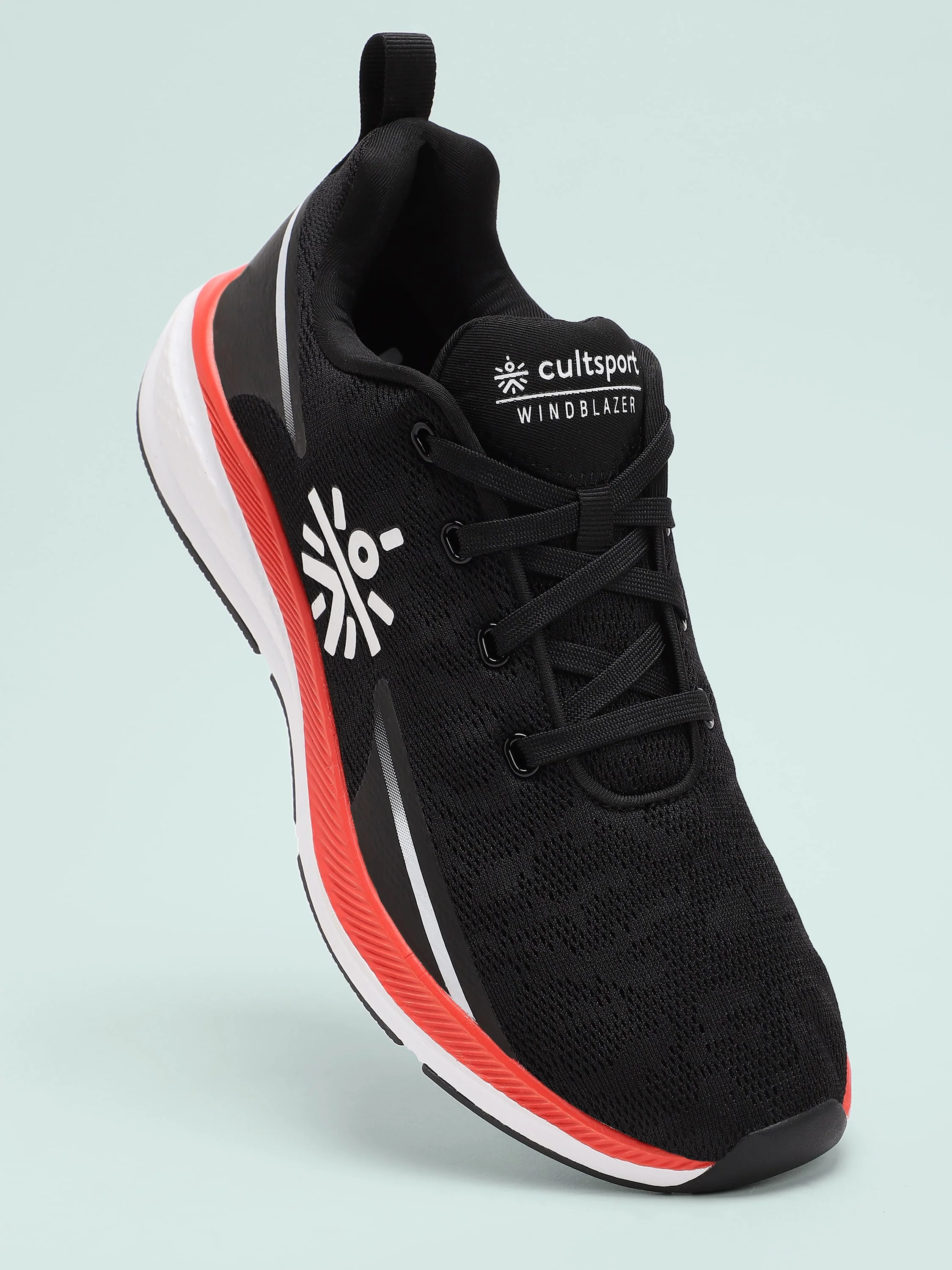 cult Windblazer Men Running Shoes - Black/Red - Image 2
