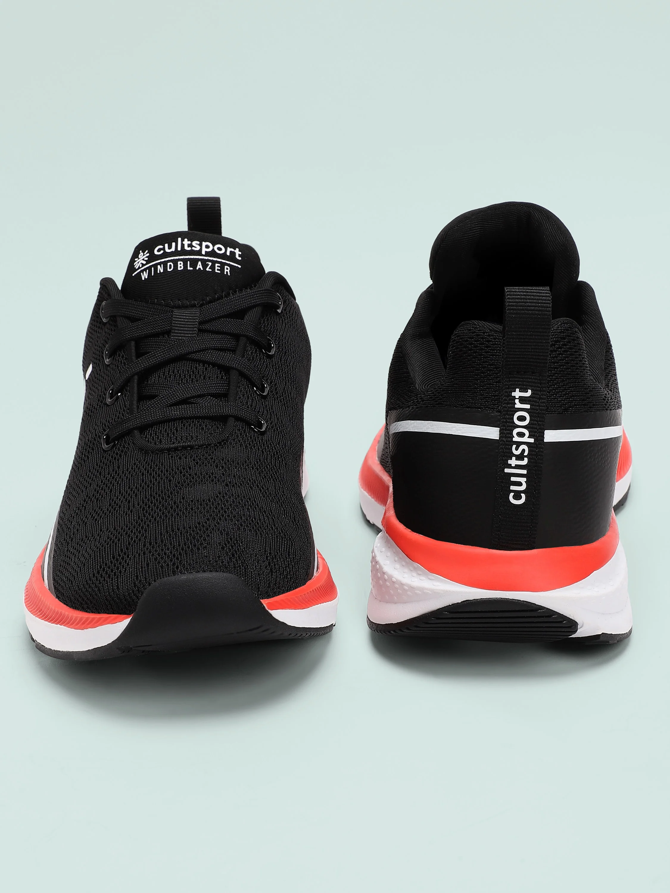 cult Windblazer Men Running Shoes - Black/Red - Image 5
