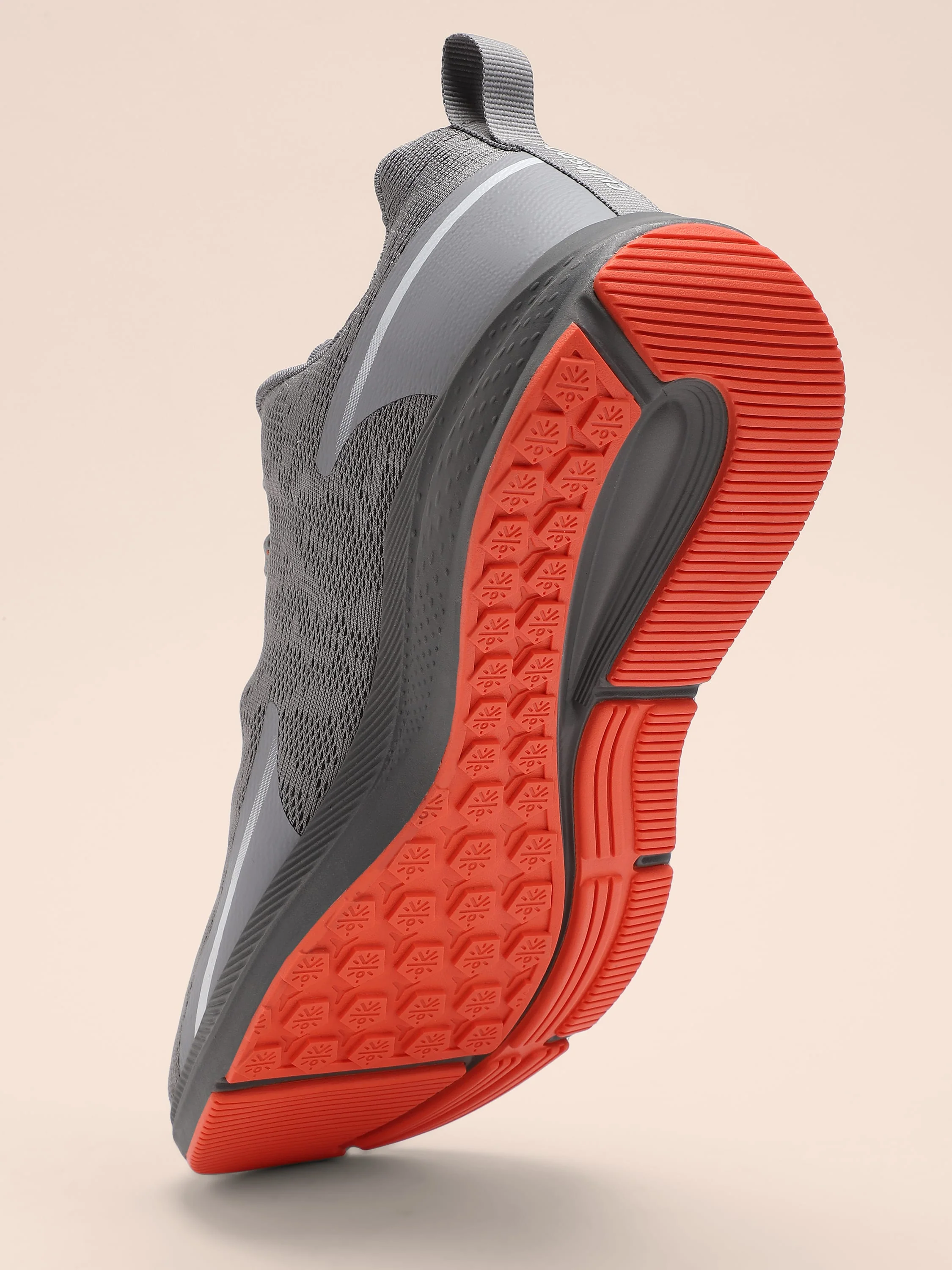 cult Windblazer Men Running Shoes - Grey/Orange - Image 6
