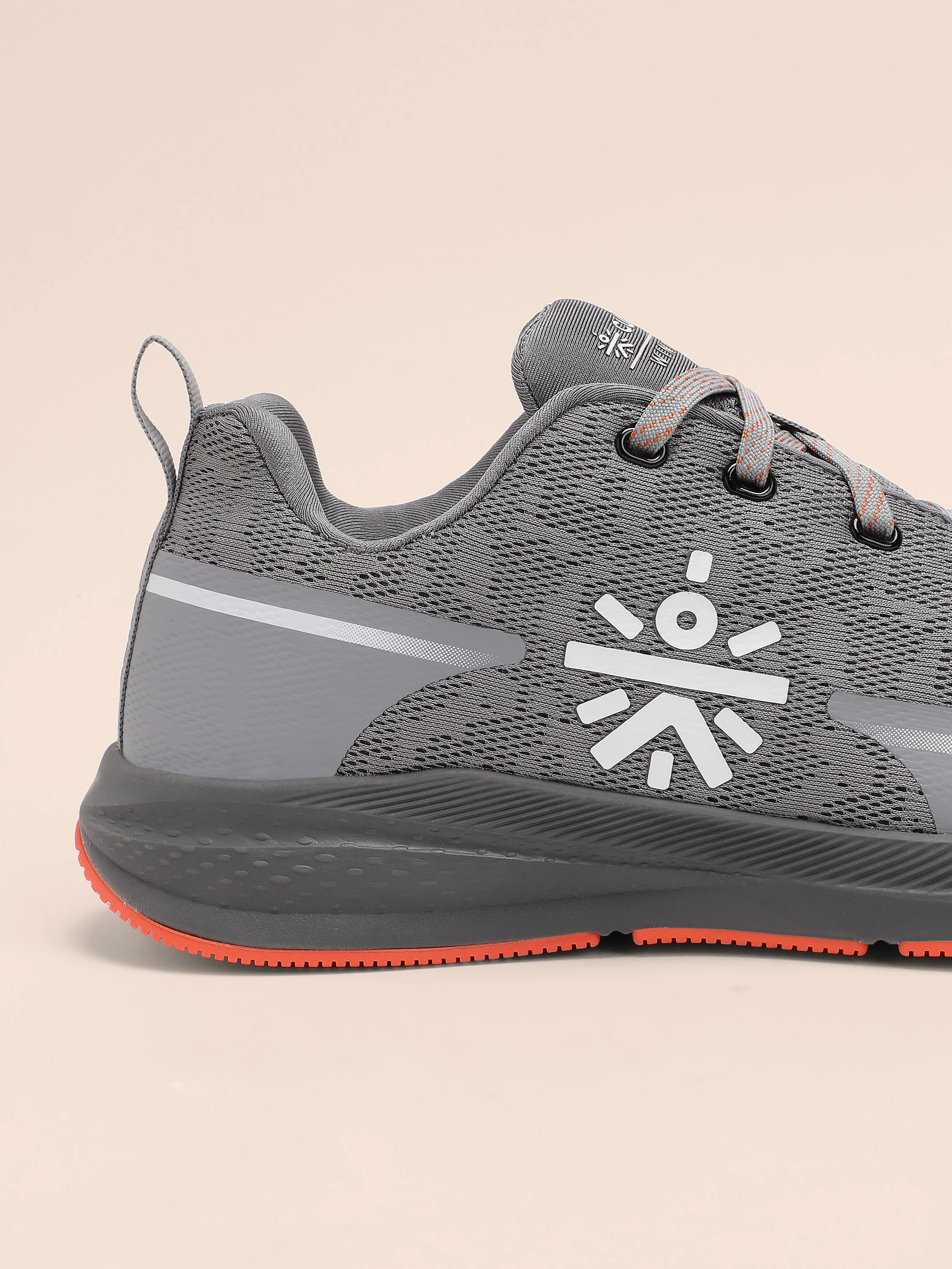 cult Windblazer Men Running Shoes - Grey/Orange - Image 9