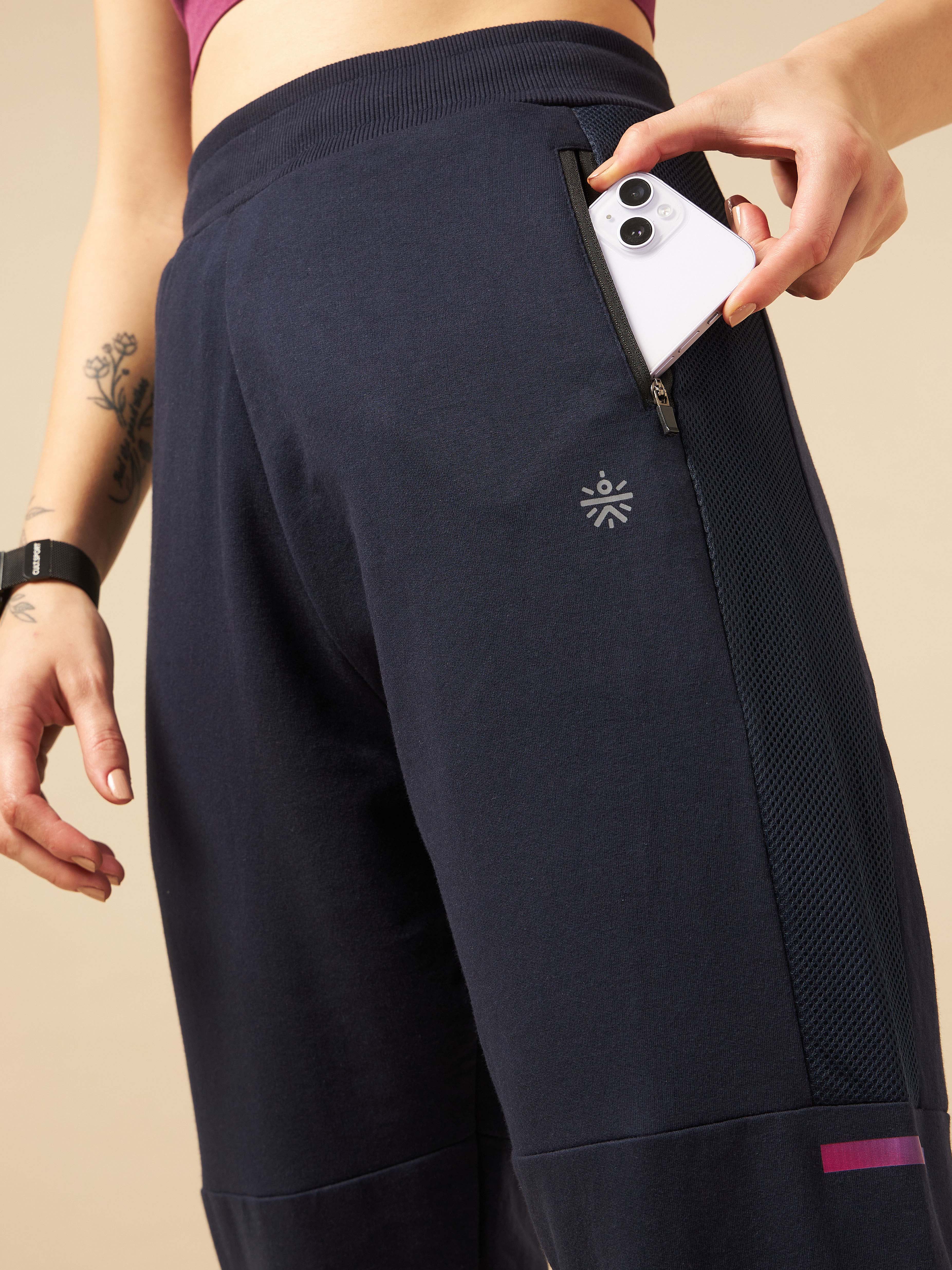 Women Navy Ultimate Train Joggers - Image 8