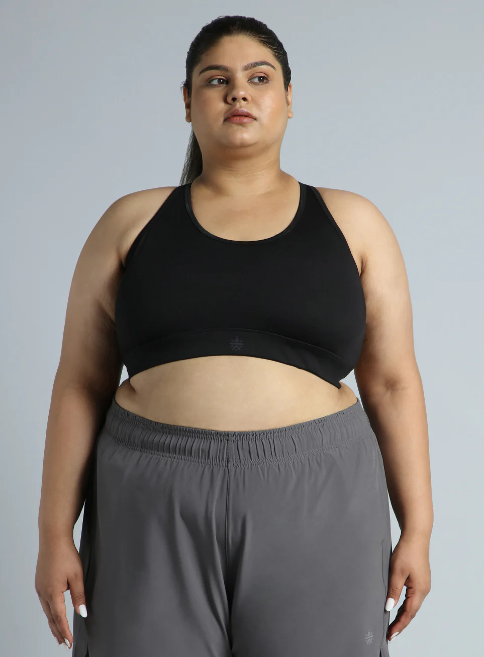 Women's Adjustable Strap Training High Support Plus Size Sports Bra - Image 4