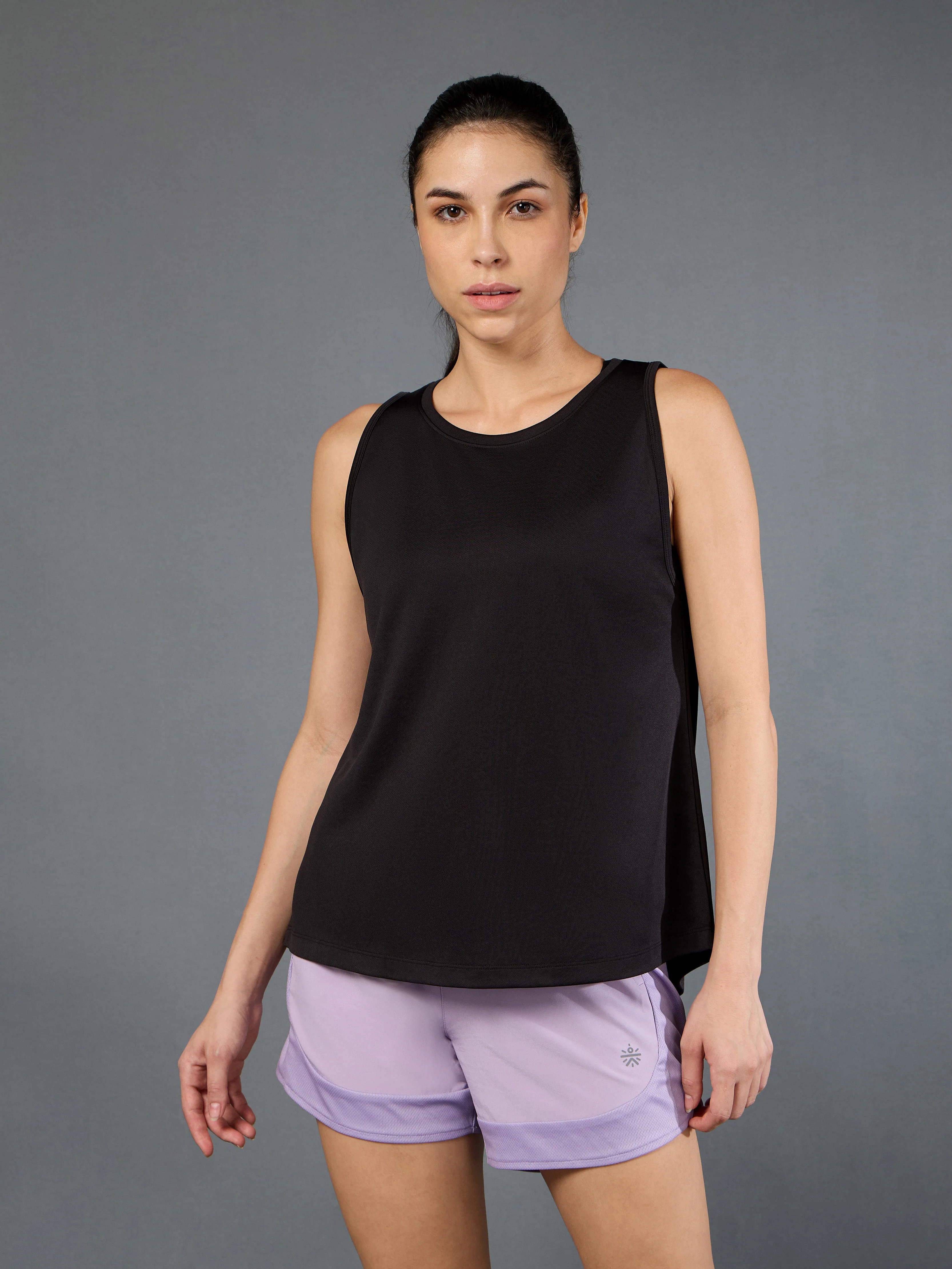 Women's All Day Active Black Tank - Image 4