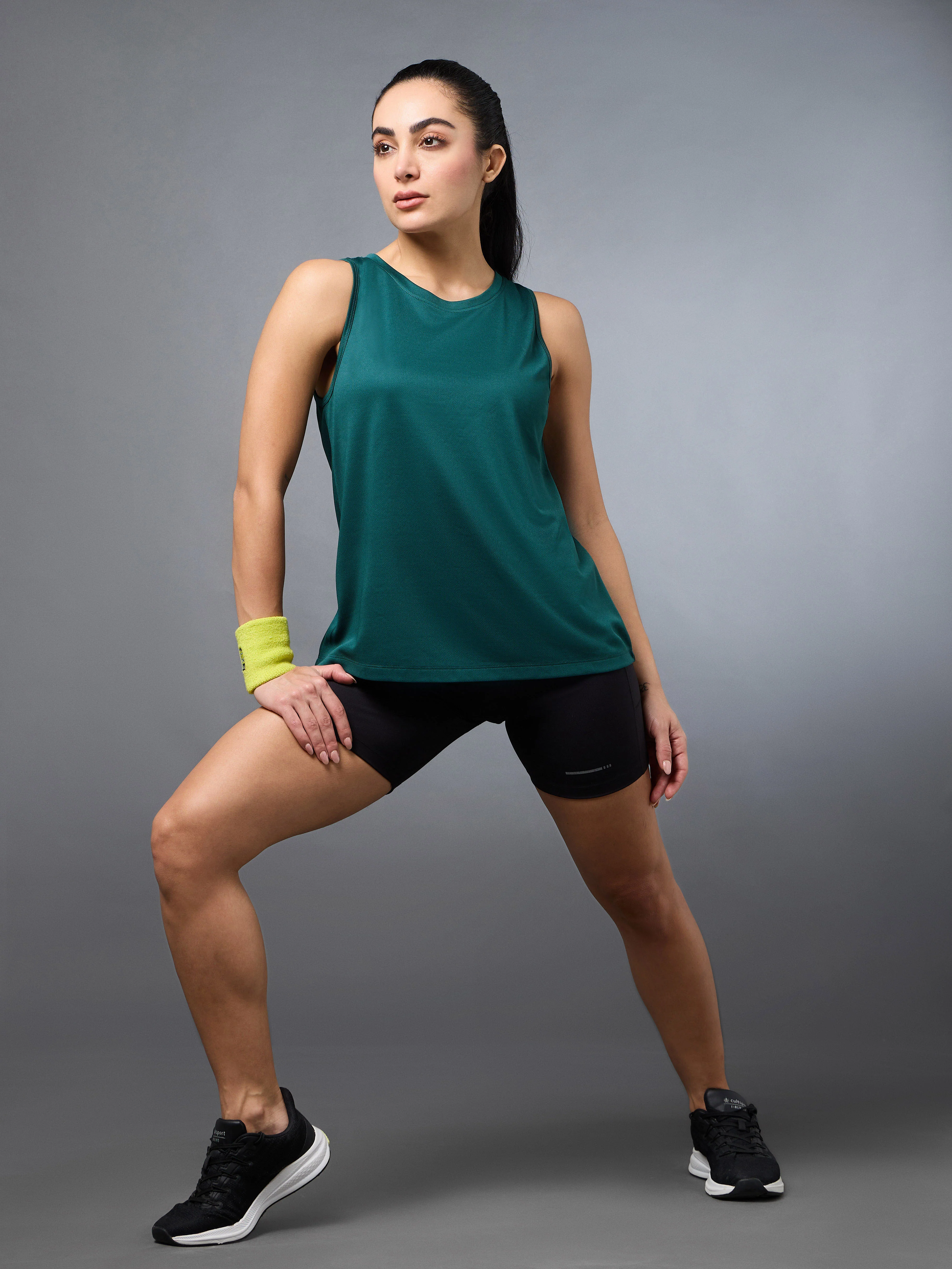 Women's All Day Active Teal Tank - Image 2