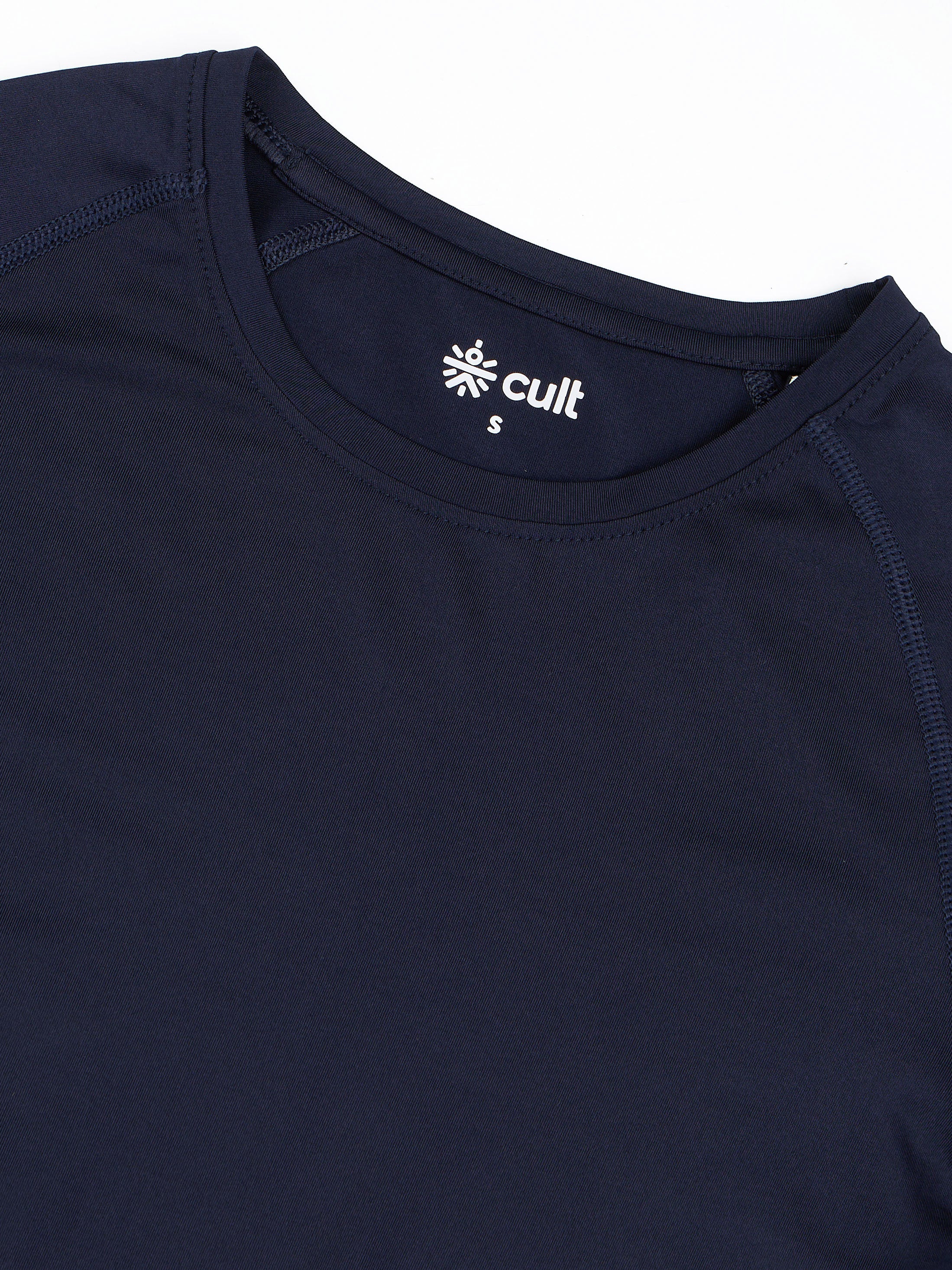 Women's Base Layer Navy Compression Running Top - Image 9
