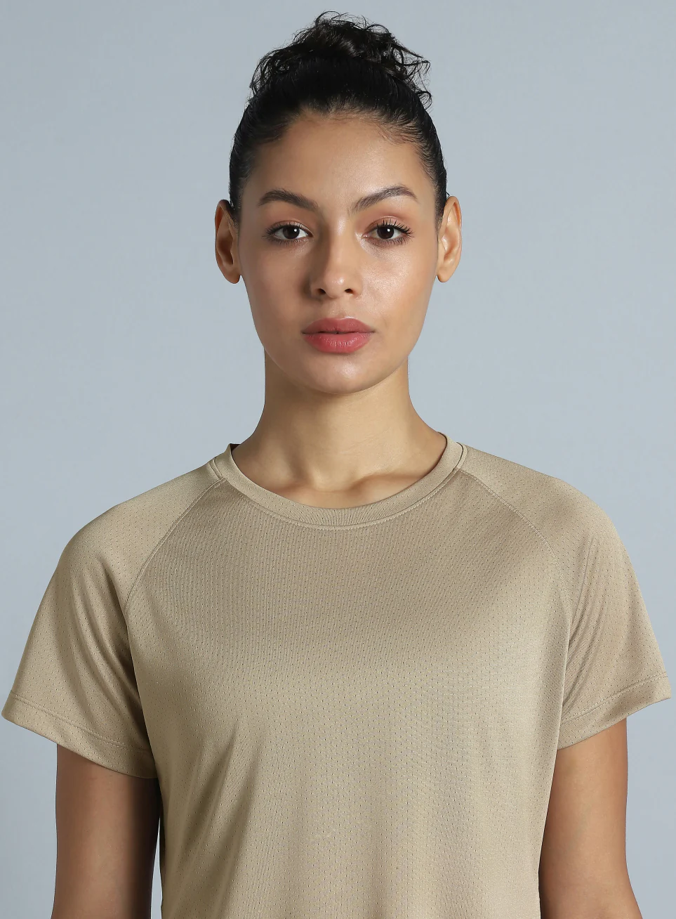 Women's Beige Flow HIIT Top - Image 7