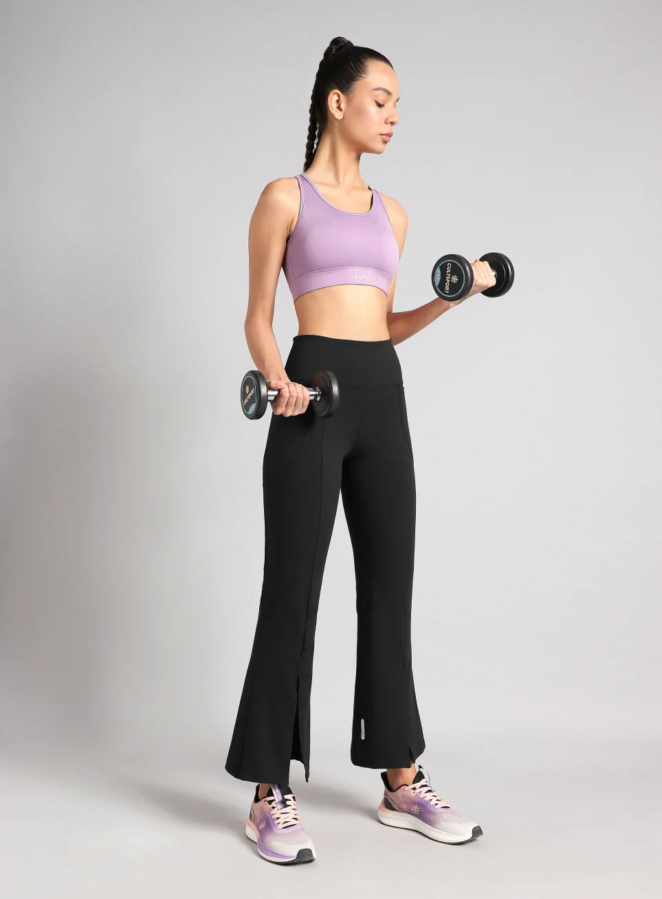 Women's Black All Format Training COMFlex Flare Pants - Image 3