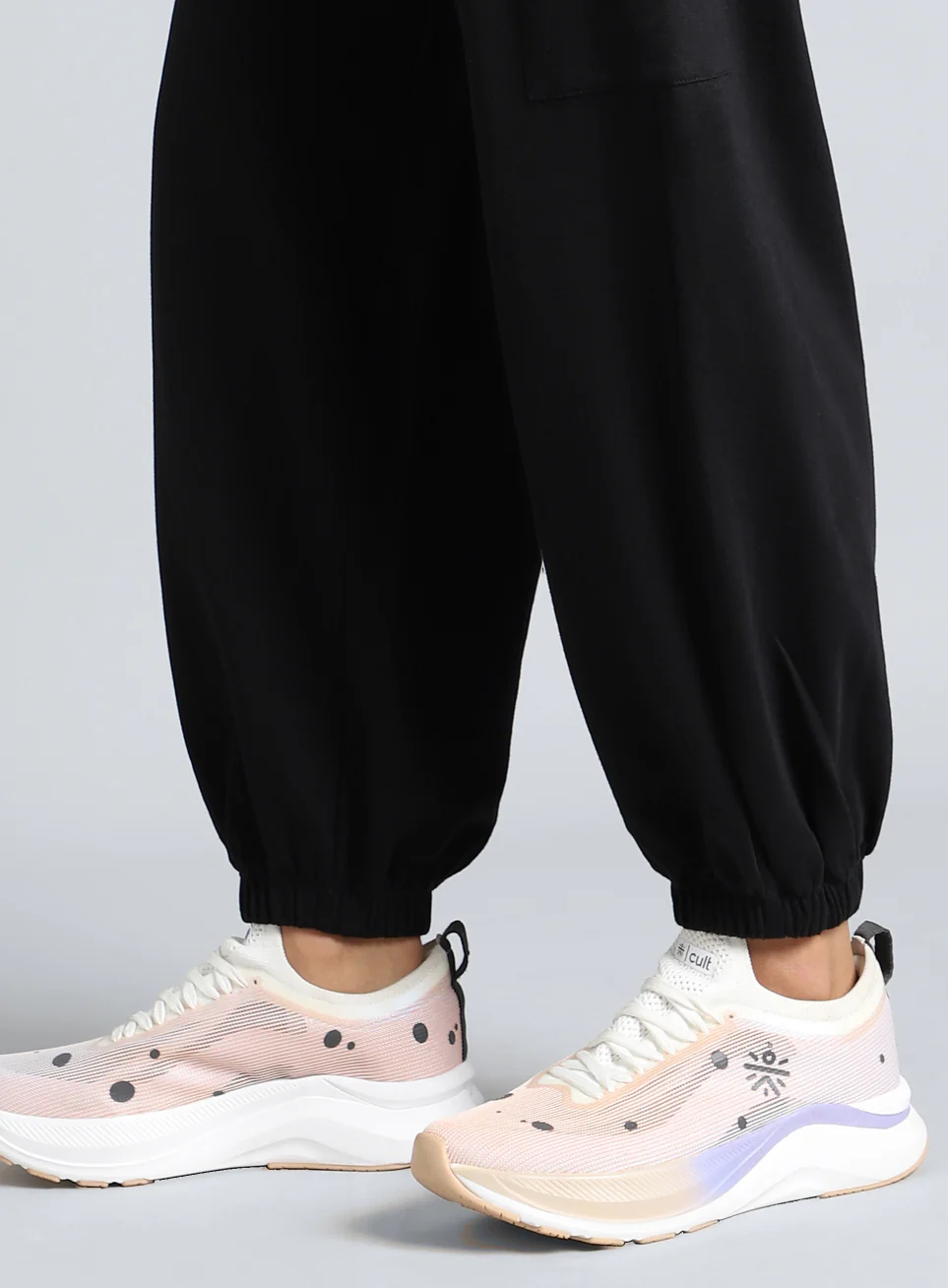 Women's Black Beyond Play Cargo Joggers - Image 9