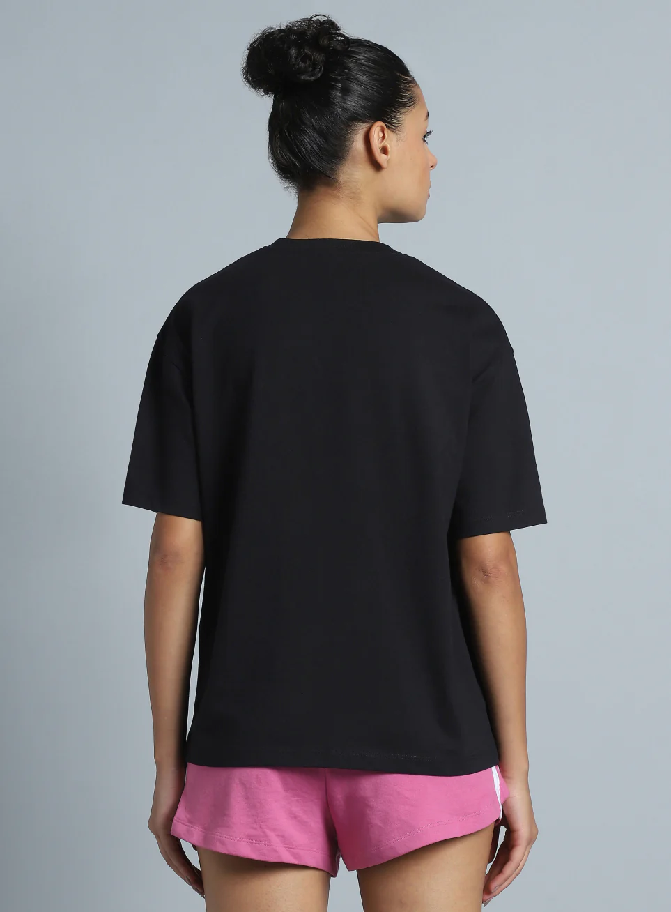 Women's Black Brand Carrier Relaxed Fit T-shirt - Image 6