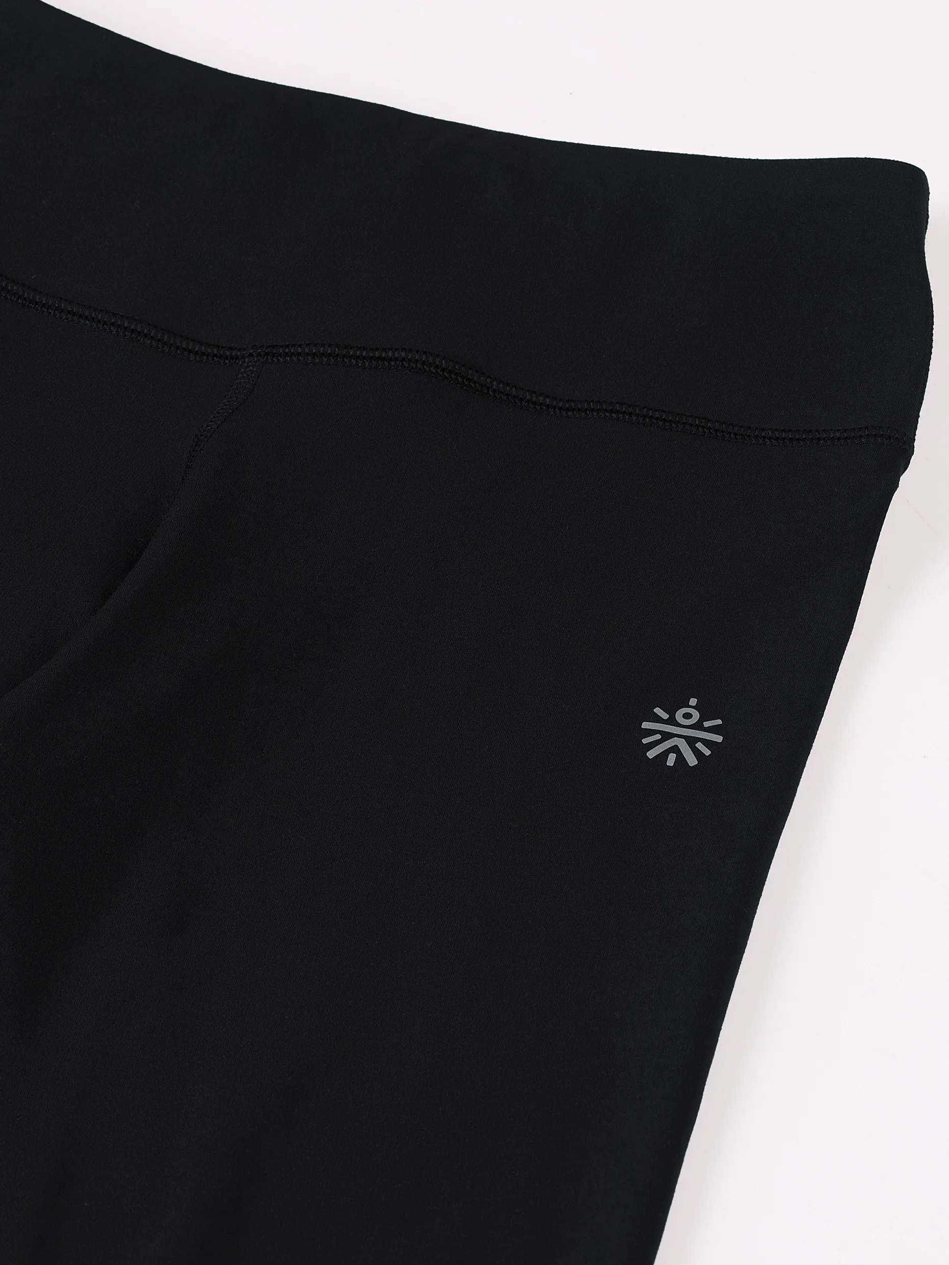 Women's Black Cropped Performance COMFlex Tights - Image 11