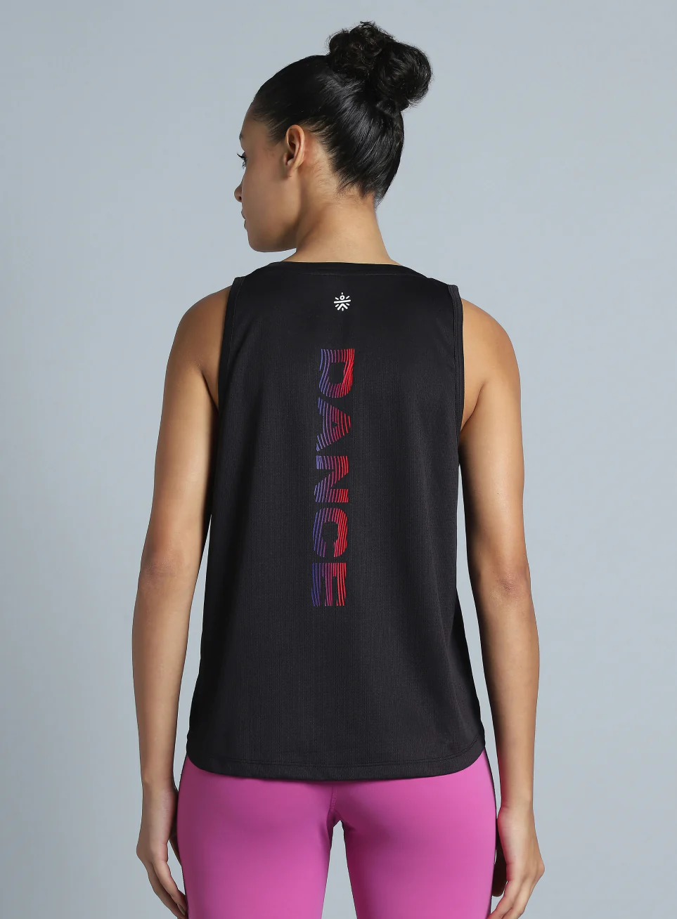 Women's Black Dance Flow Tank - Image 6