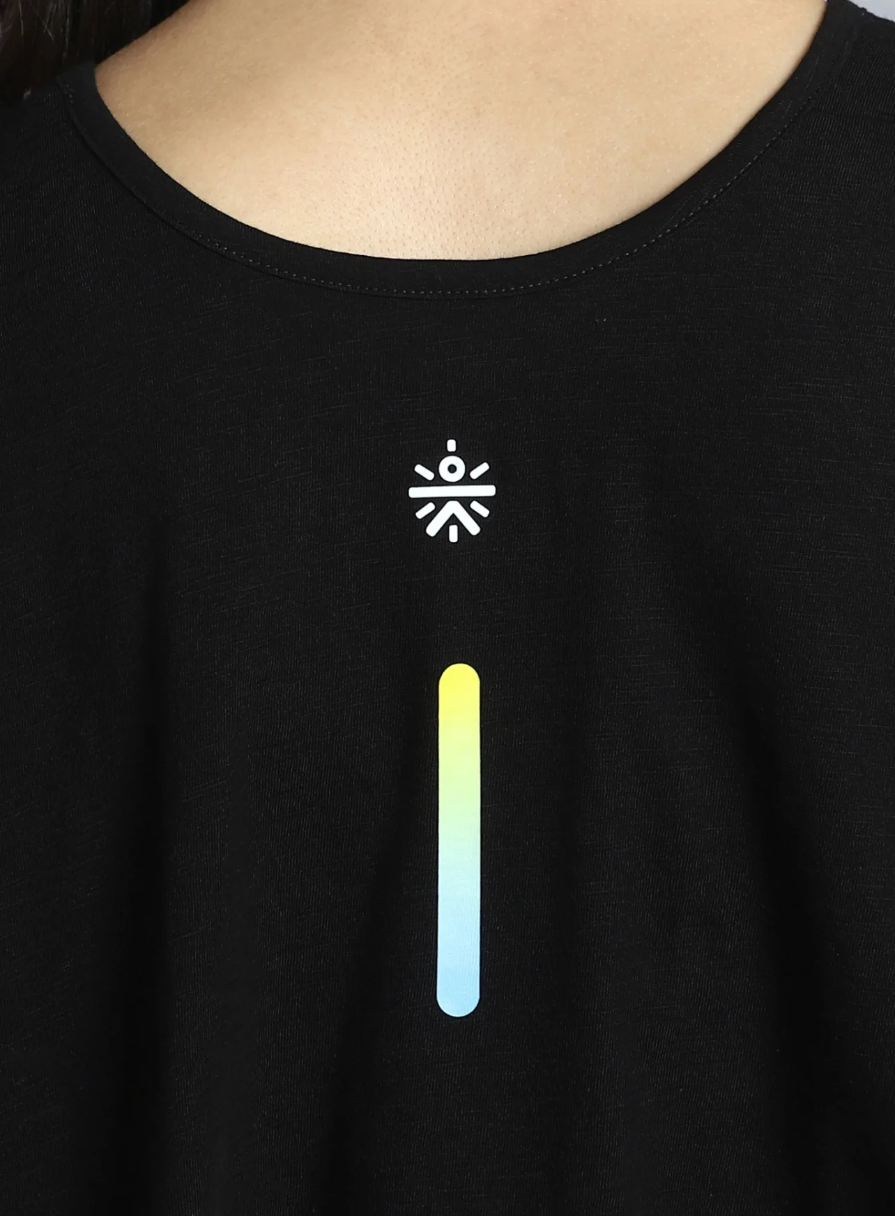 Women's Black Dance Flow Tank - Image 8