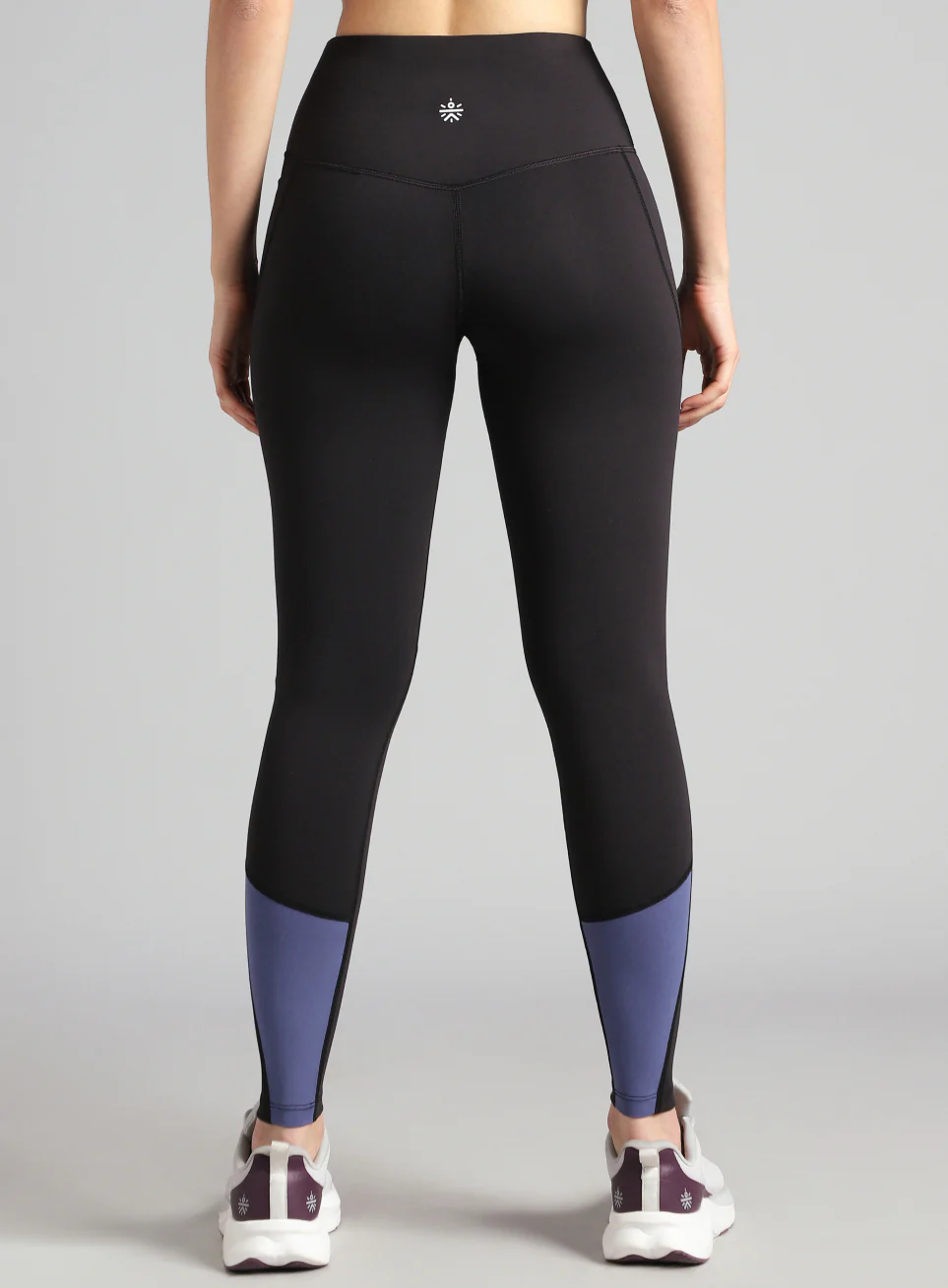 Women's Black Dance Flow Tights - Image 6