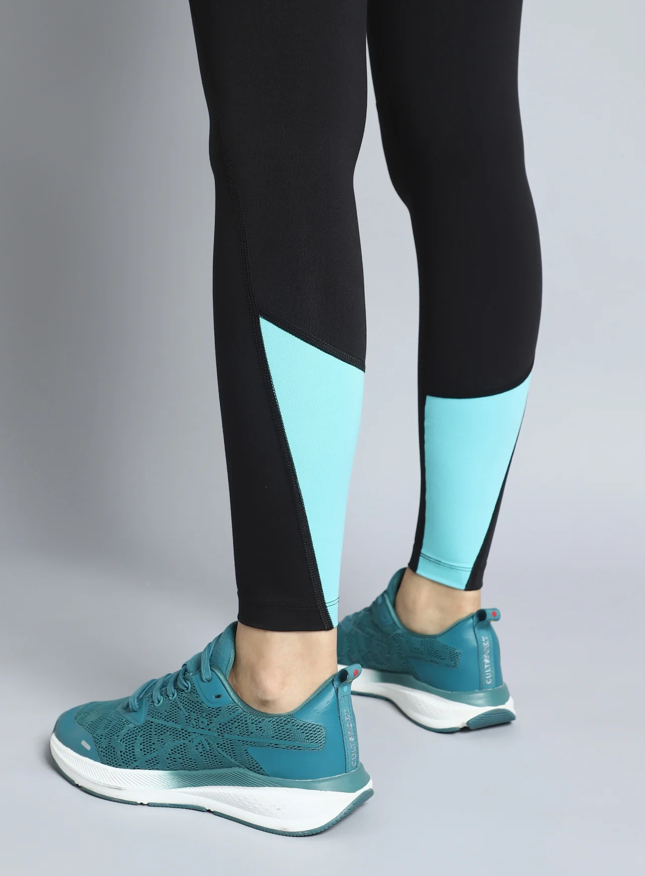 Women's Black Dance Flow Tights - Image 9