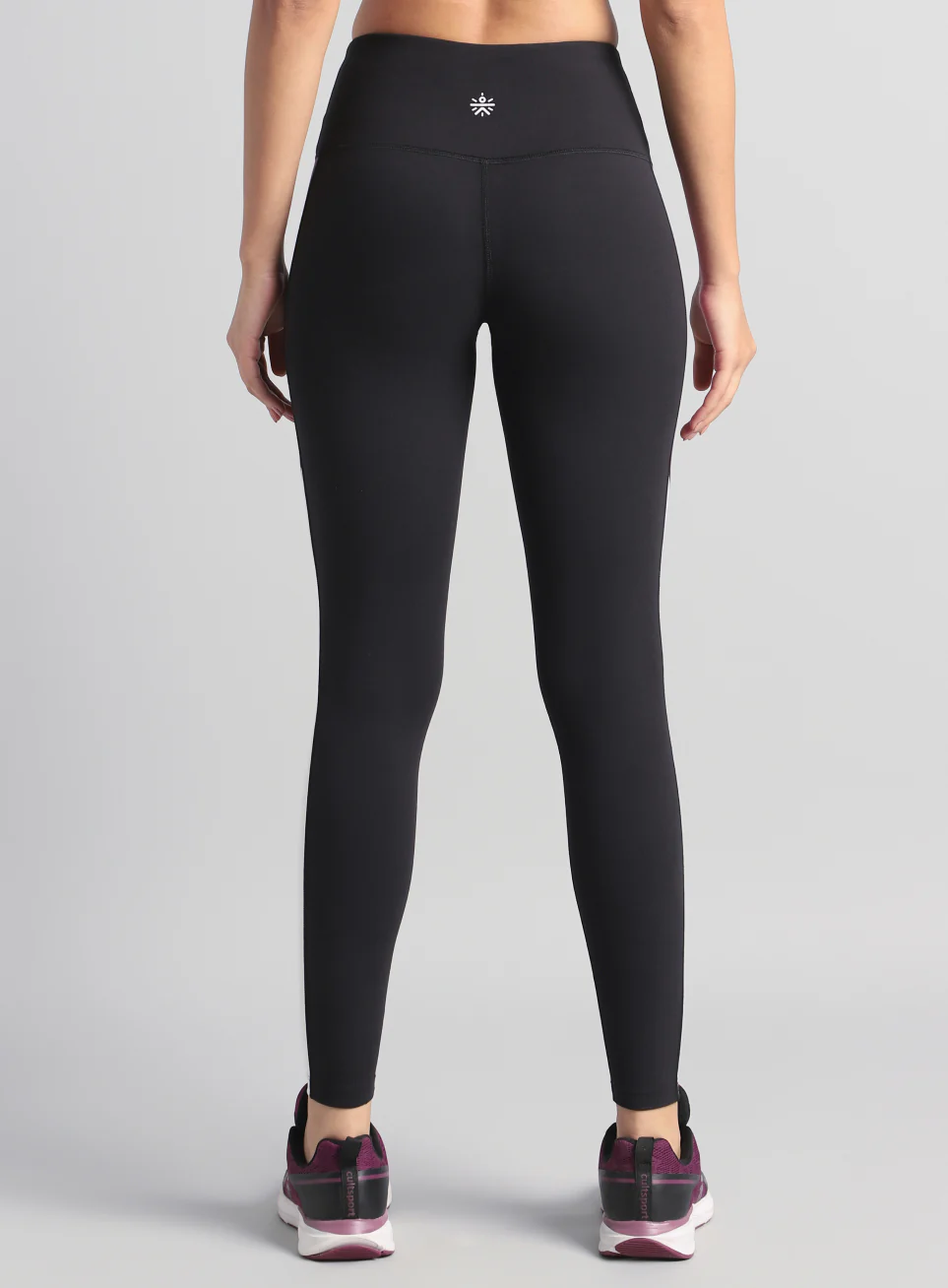 Women's Black Energy Pop Performance COMFlex Tights - Image 6