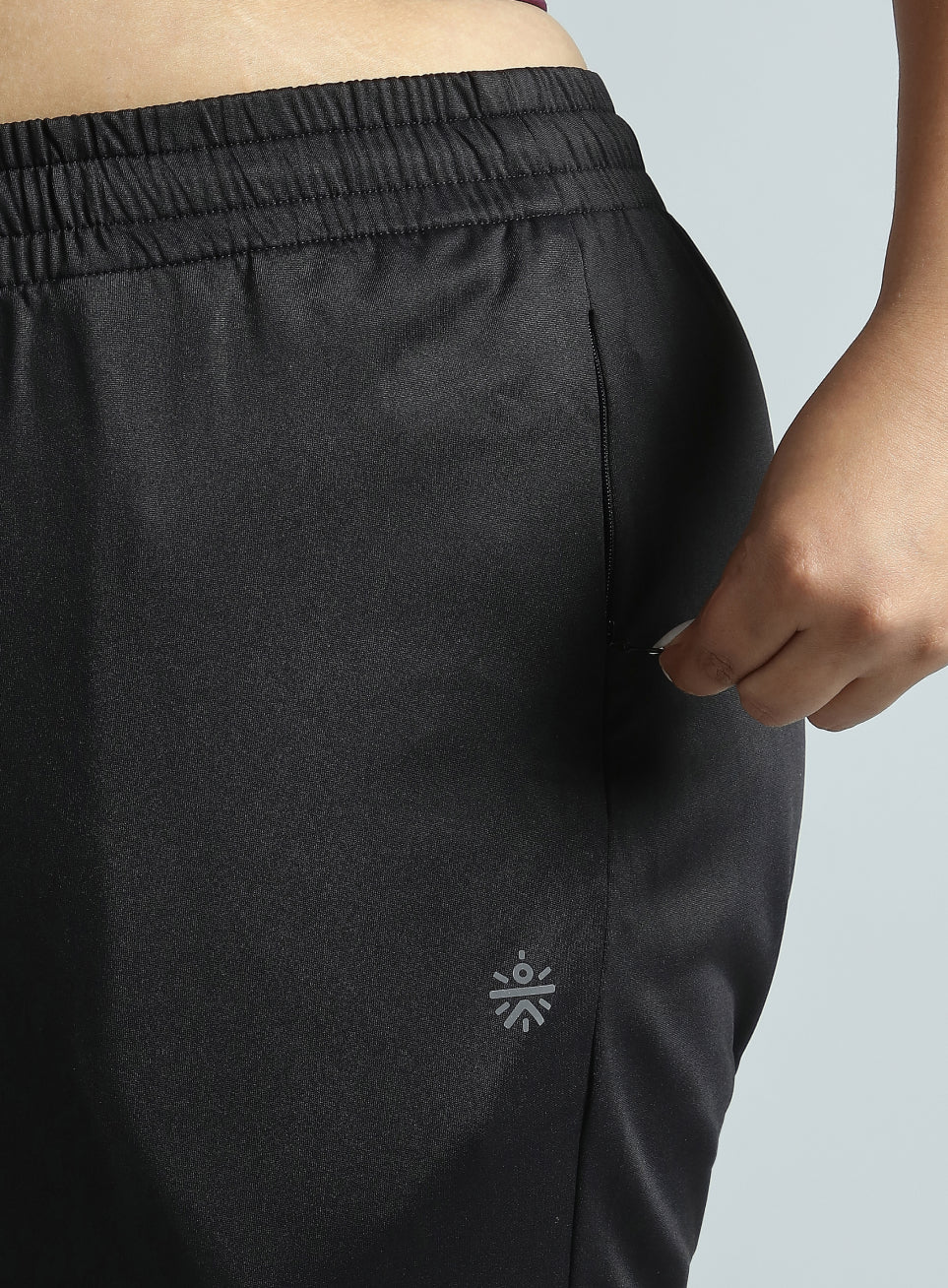 Women's Black Plus Size Everyday Essential Cotton Joggers - Image 7