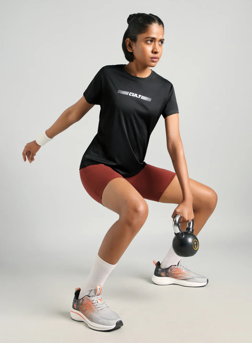 Women's Black Everyday Performance T-shirt - Image 3