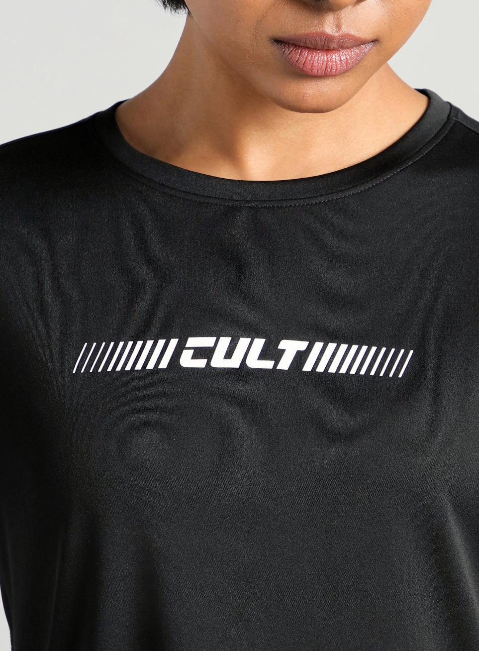 Women's Black Everyday Performance T-shirt - Image 7