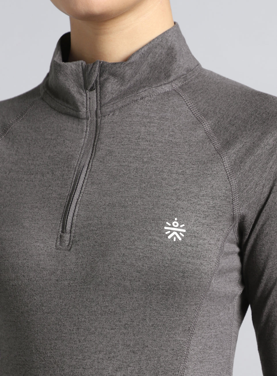 Women's Black Half Zip All Weather Performance Jacket - Image 7