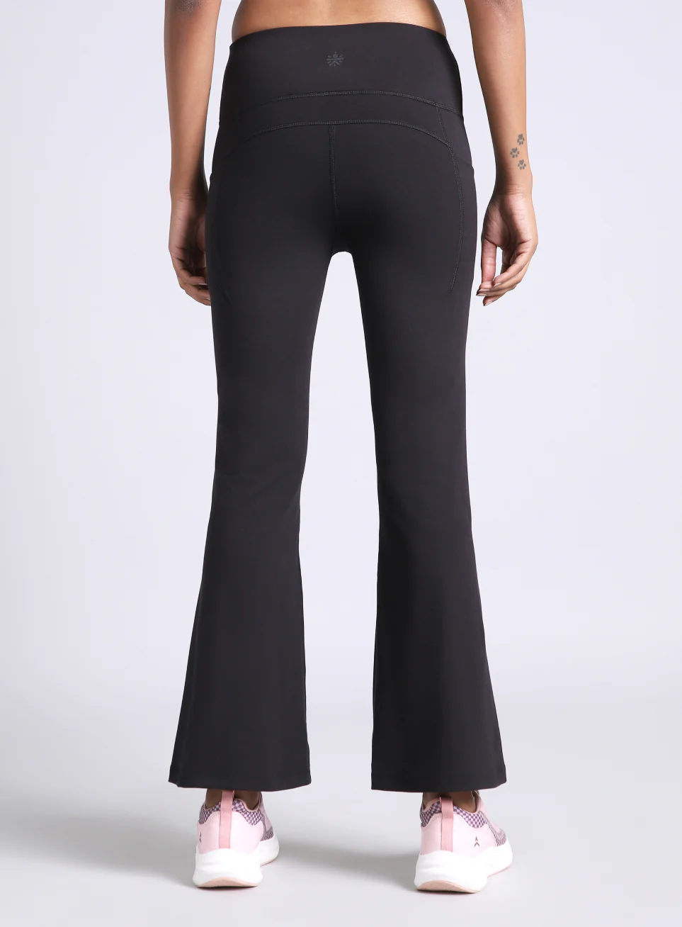 Women's Black Hype Up Flare COMFlex Flarepants - Image 6