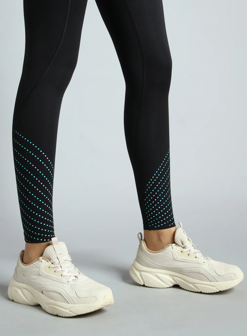 Women's Black Impact Running Tights - Image 8