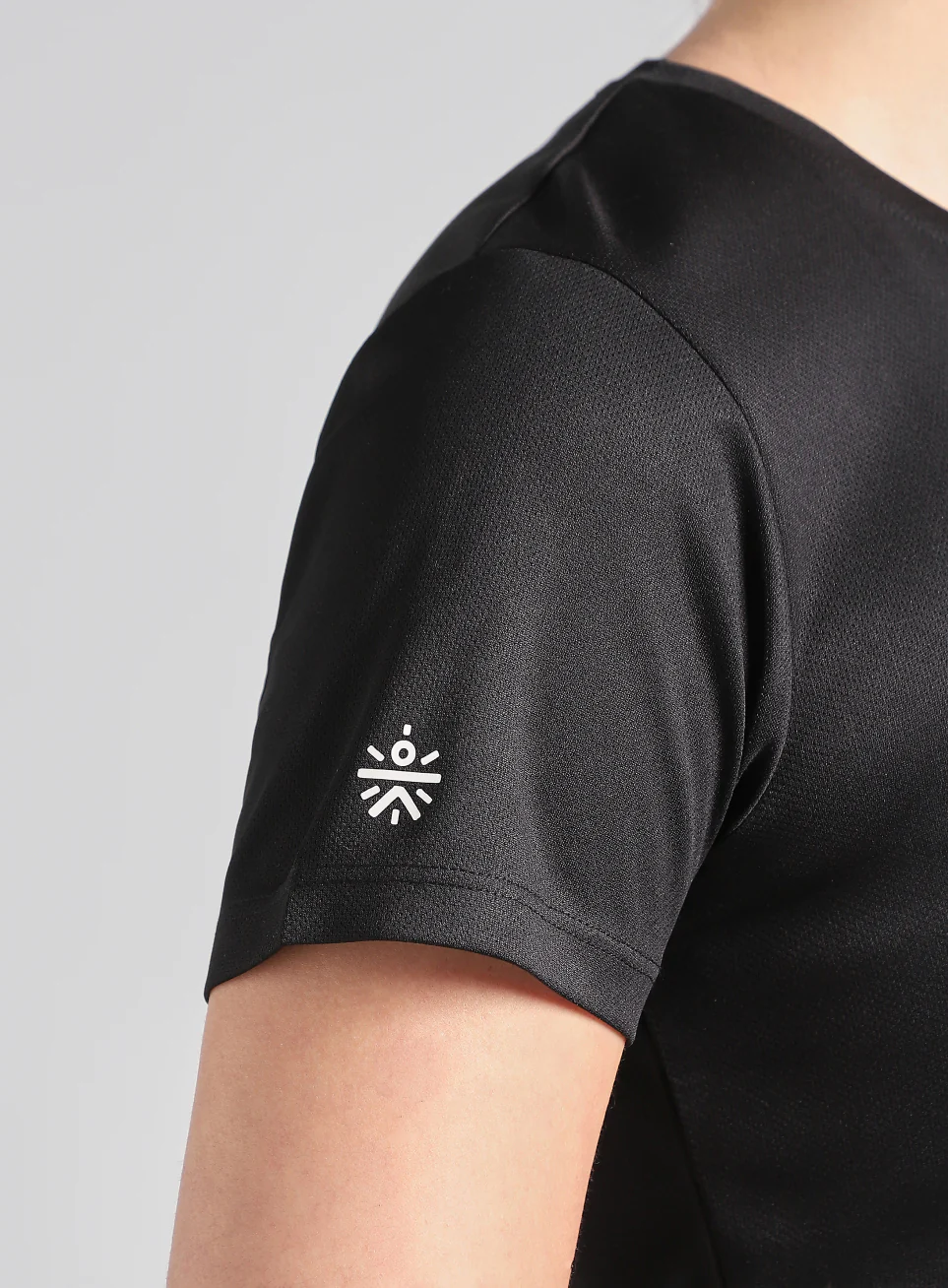 Women's Black Everyday Performance T-Shirt - Image 7