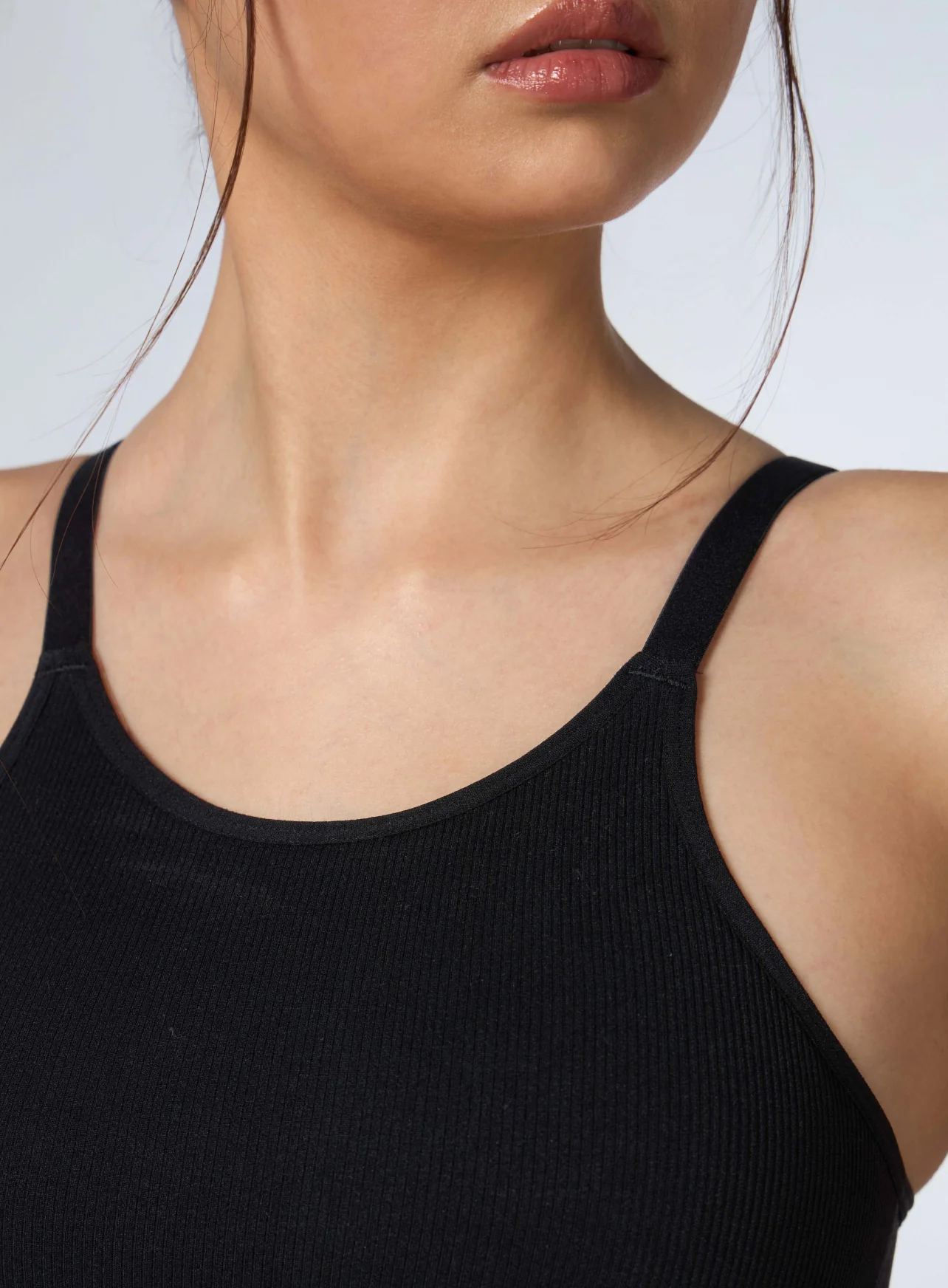 Women's Black Momentum Seamless Medium Support Bra - Image 7