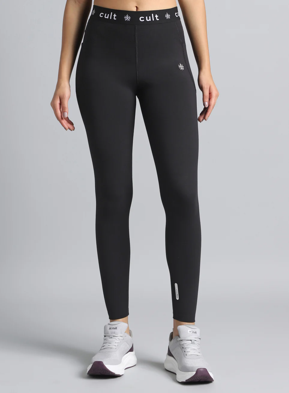 Women's Black Move Easy COMFlex Tights - Image 4
