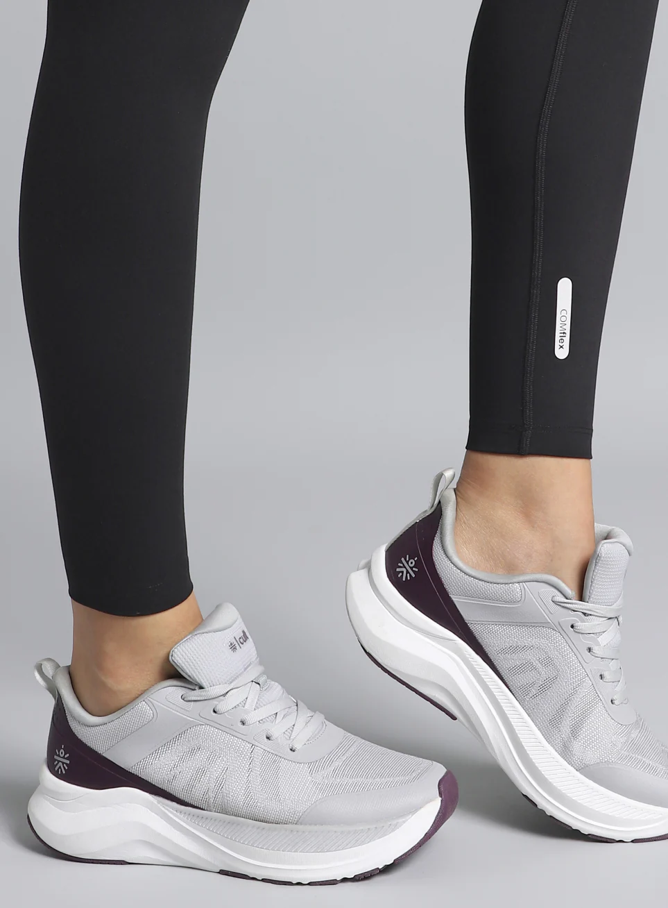 Women's Black Move Easy COMFlex Tights - Image 8
