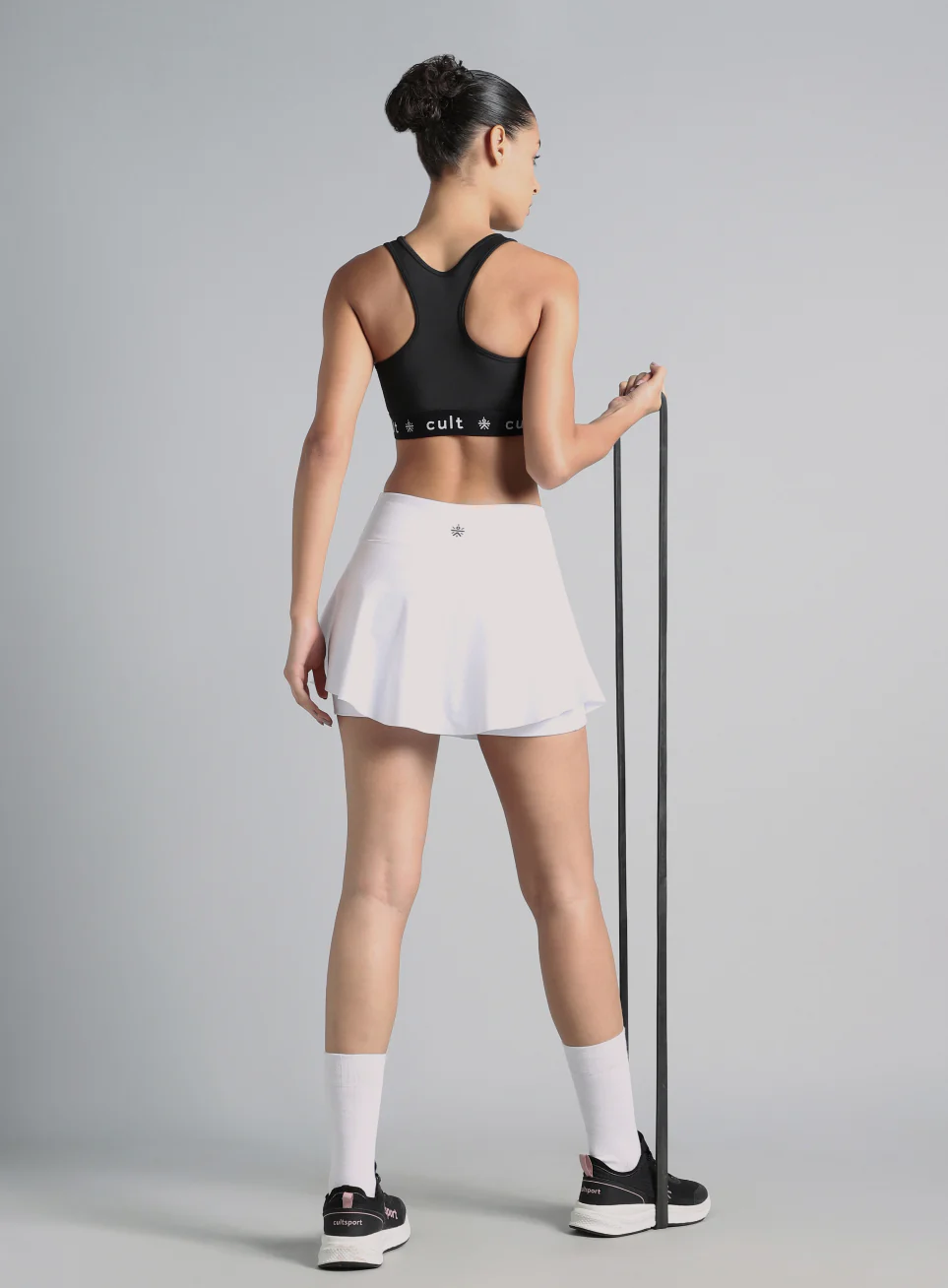 Women's Black Move Easy High Support Sports Bra - Image 2