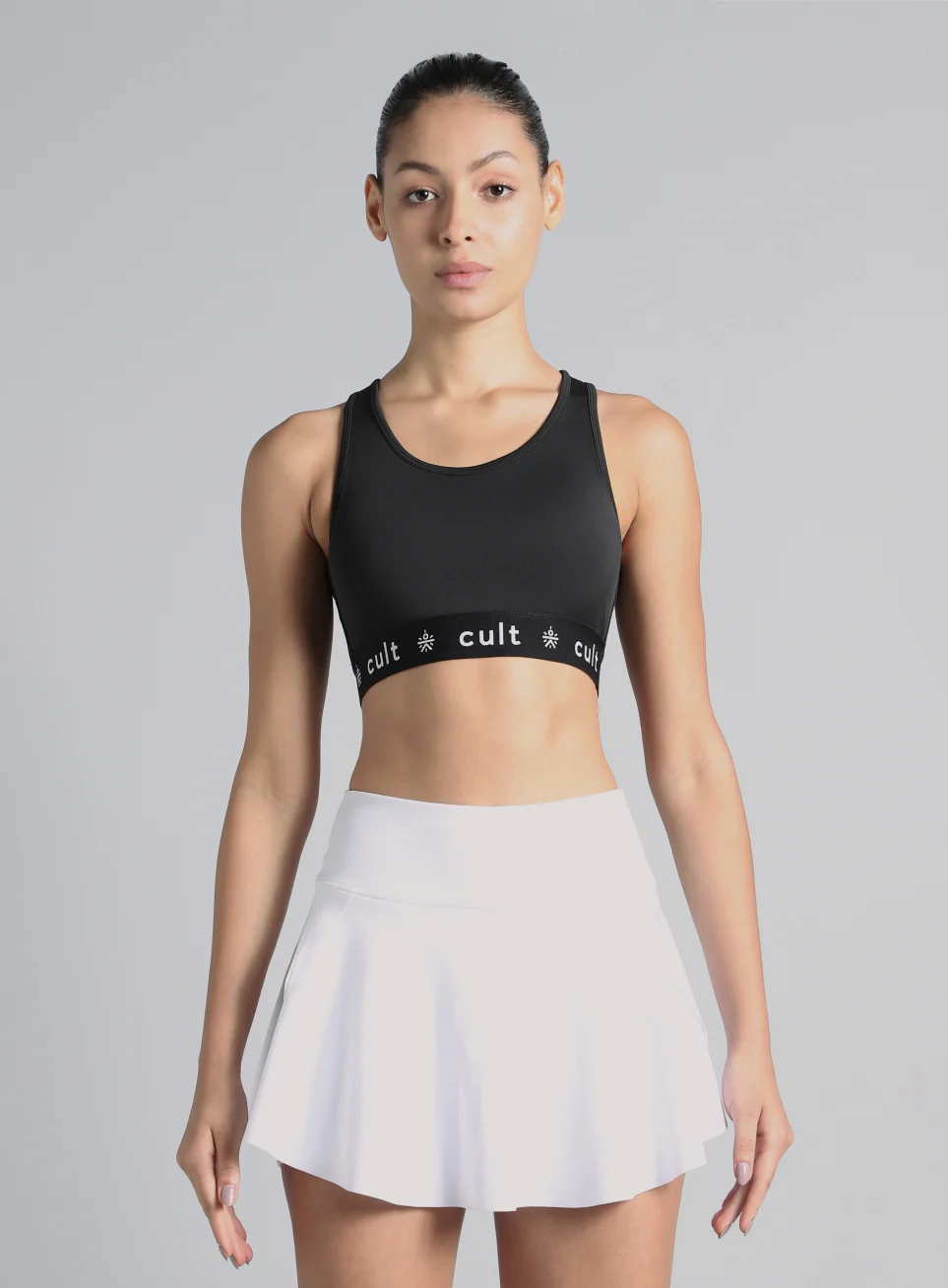 Women's Black Move Easy High Support Sports Bra - Image 4