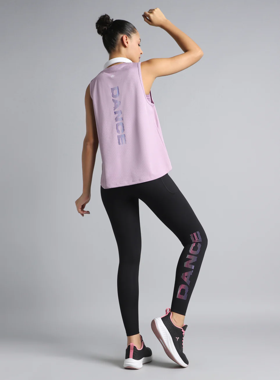 Women's Black Move It COMFlex Tights - Image 3