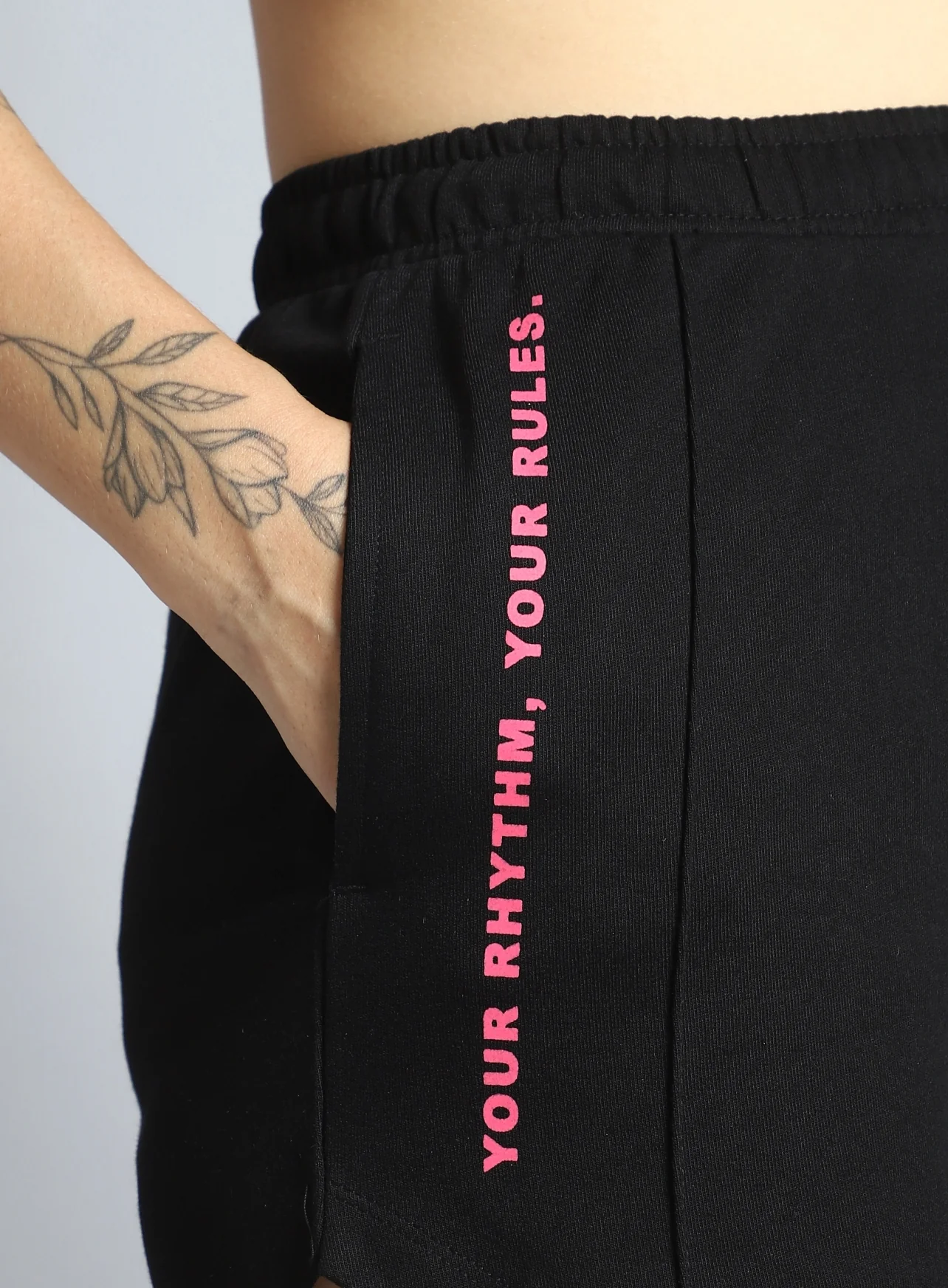 Women's Black Move it Shorts - Image 7