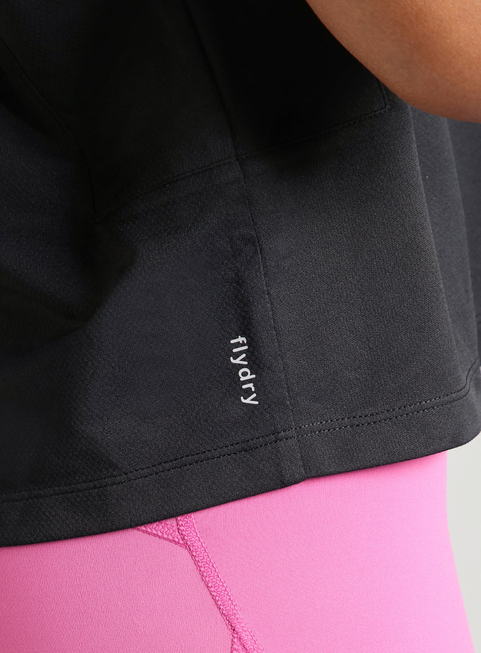 Women's Black Muscle Ease Boxy Fit T-shirt - Image 9