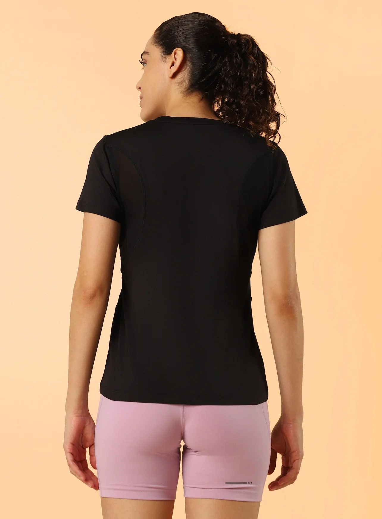 Women's Black Performance Pro Training T-shirt - Image 6