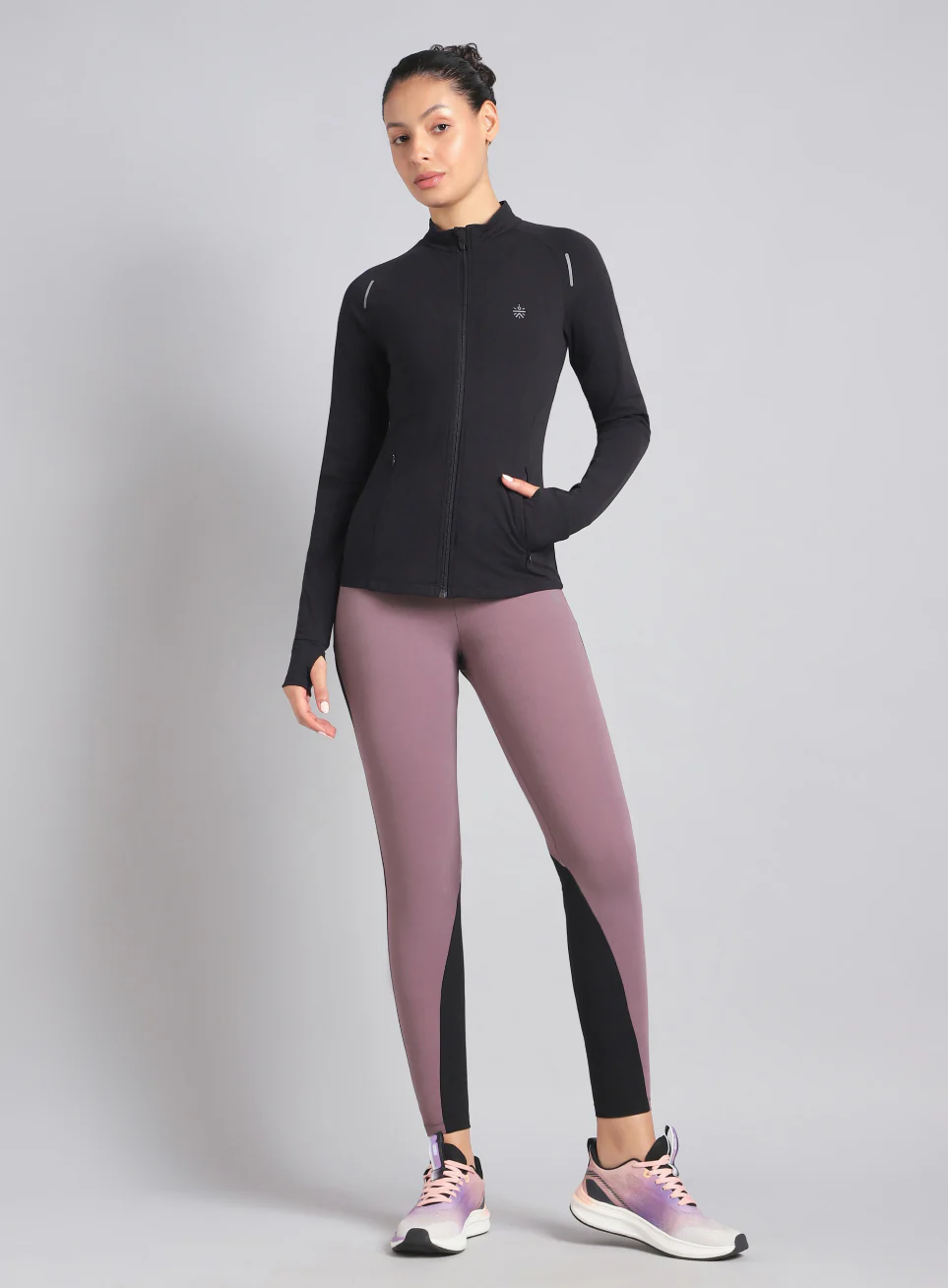 Women's Black Performance Training Essential COMFlex Jacket - Image 2