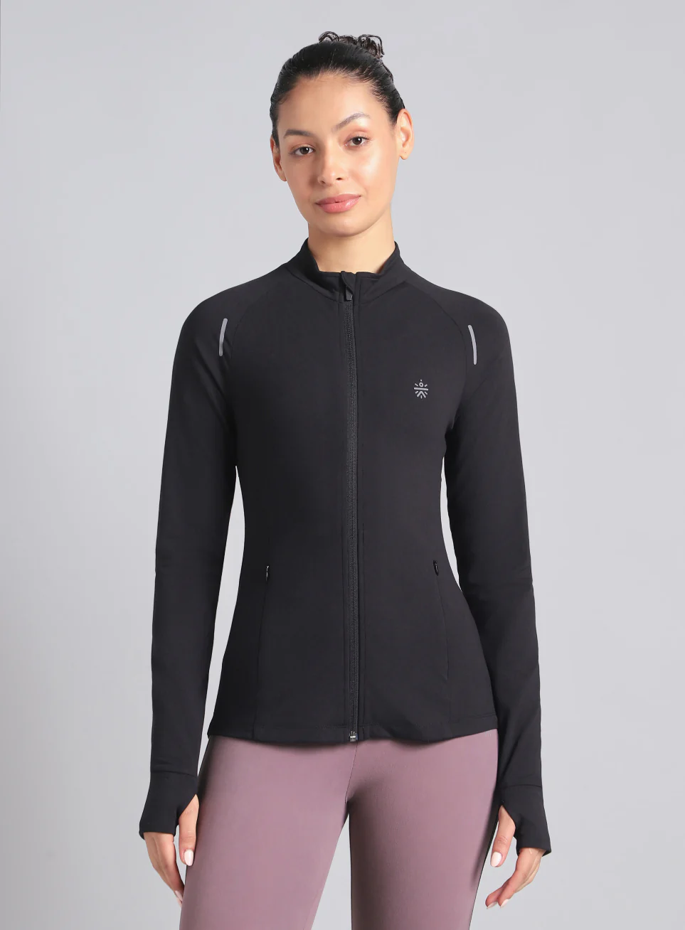 Women's Black Performance Training Essential COMFlex Jacket - Image 4