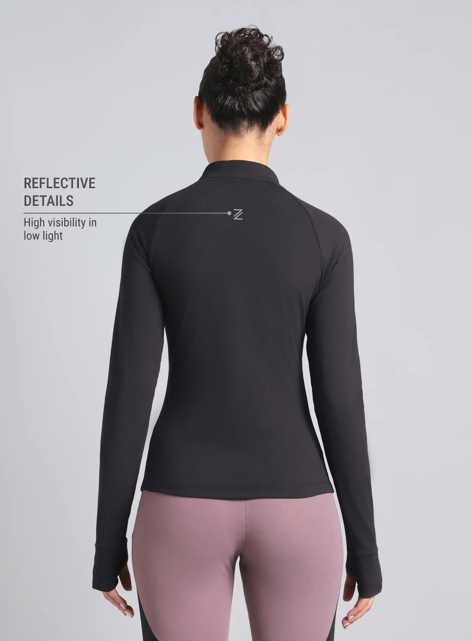 Women's Black Performance Training Essential COMFlex Jacket - Image 6