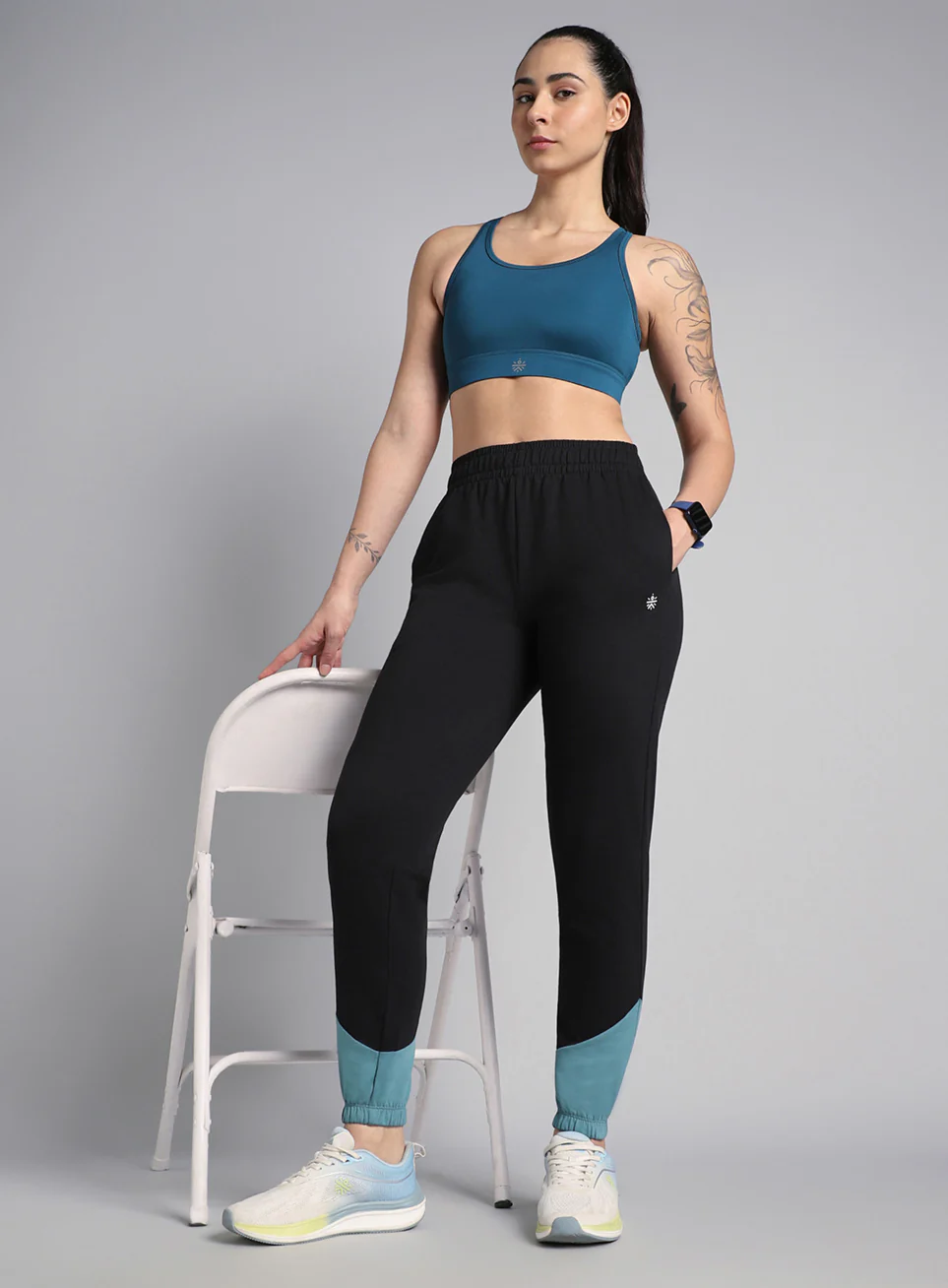 Women's Black Play in Leisure Joggers - Image 3