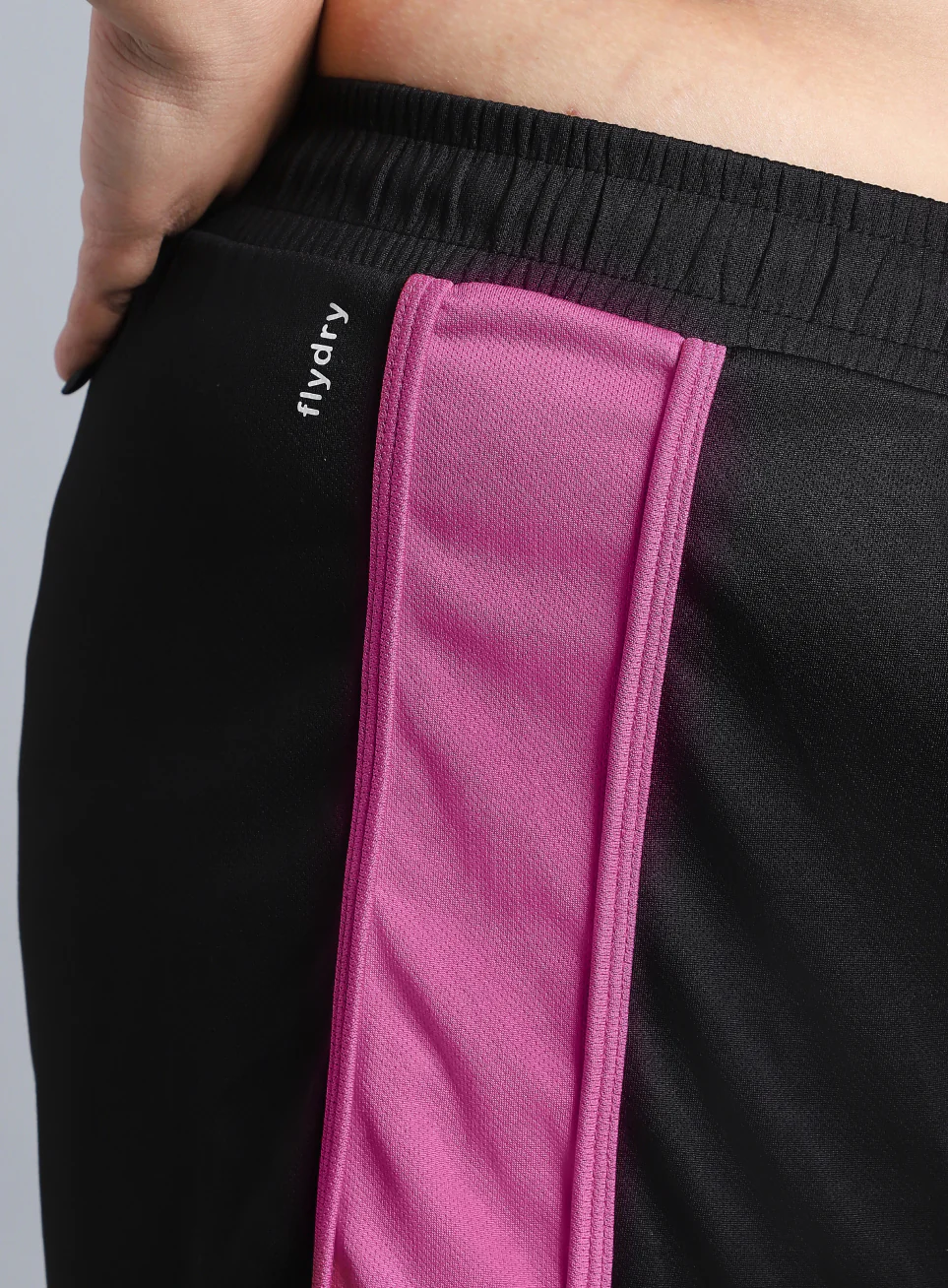 Women's Black Power Active Plus Size Shorts - Image 8
