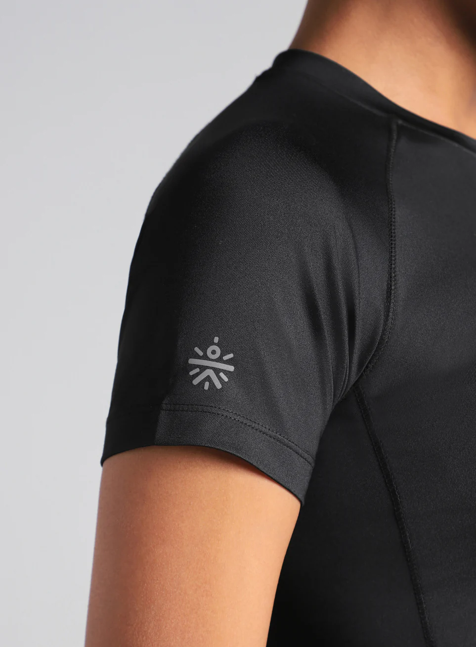 Women's Black Power Compression T-shirt - Image 7