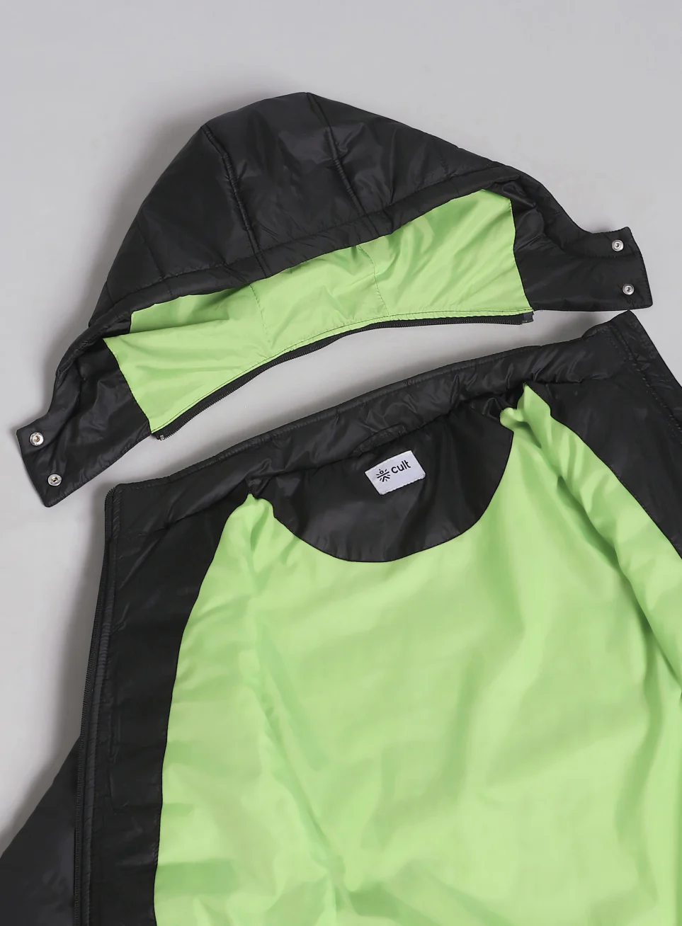 Women's Black Puffer Jacket - Image 11