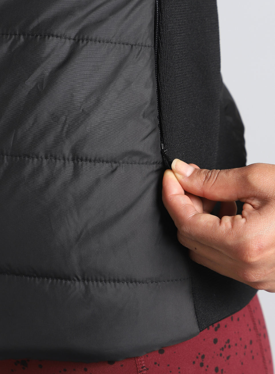 Women's Black Puffer Jacket - Image 10