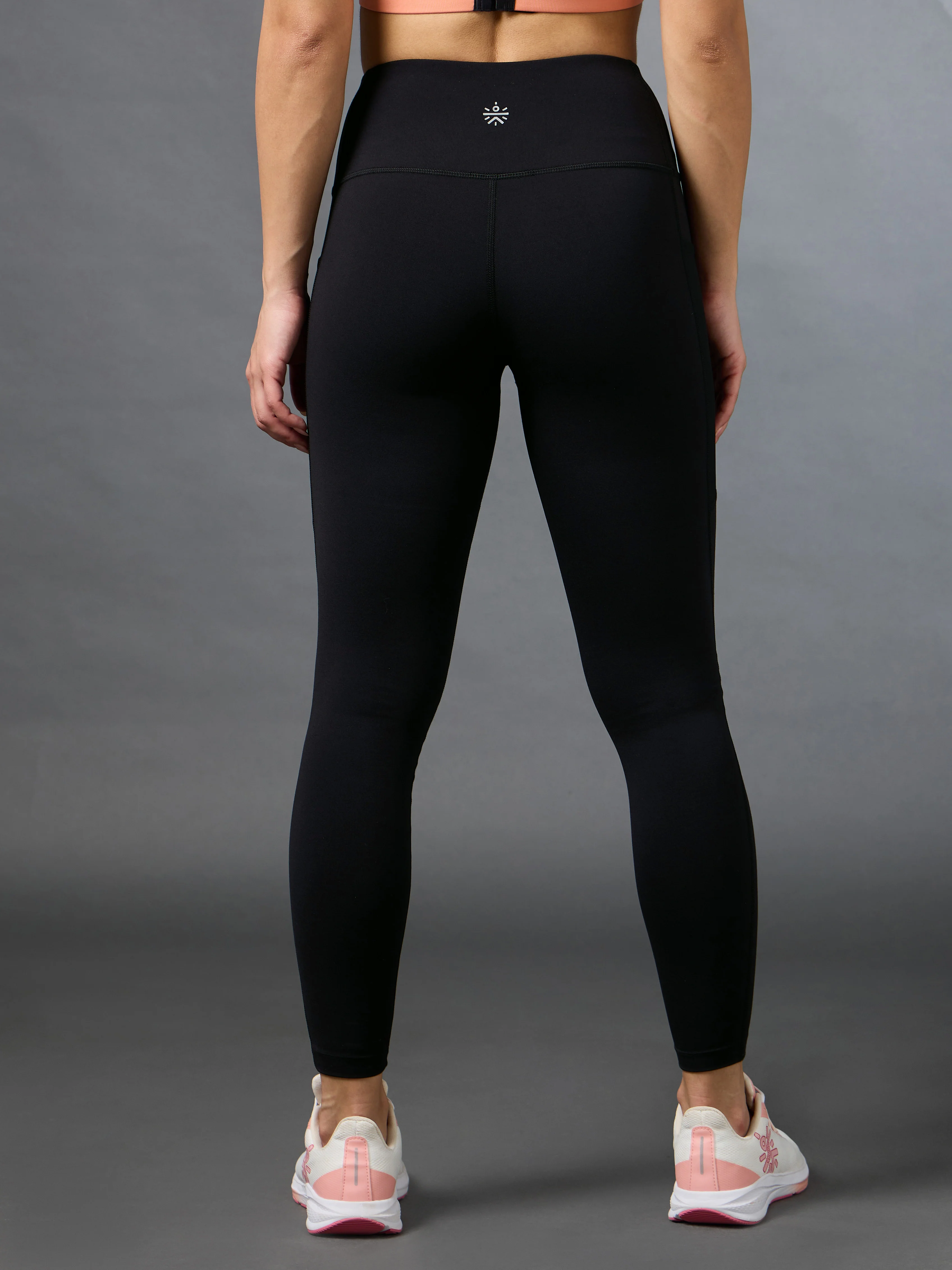 Women's Black Run Elevate COMFLex Tights - Image 6
